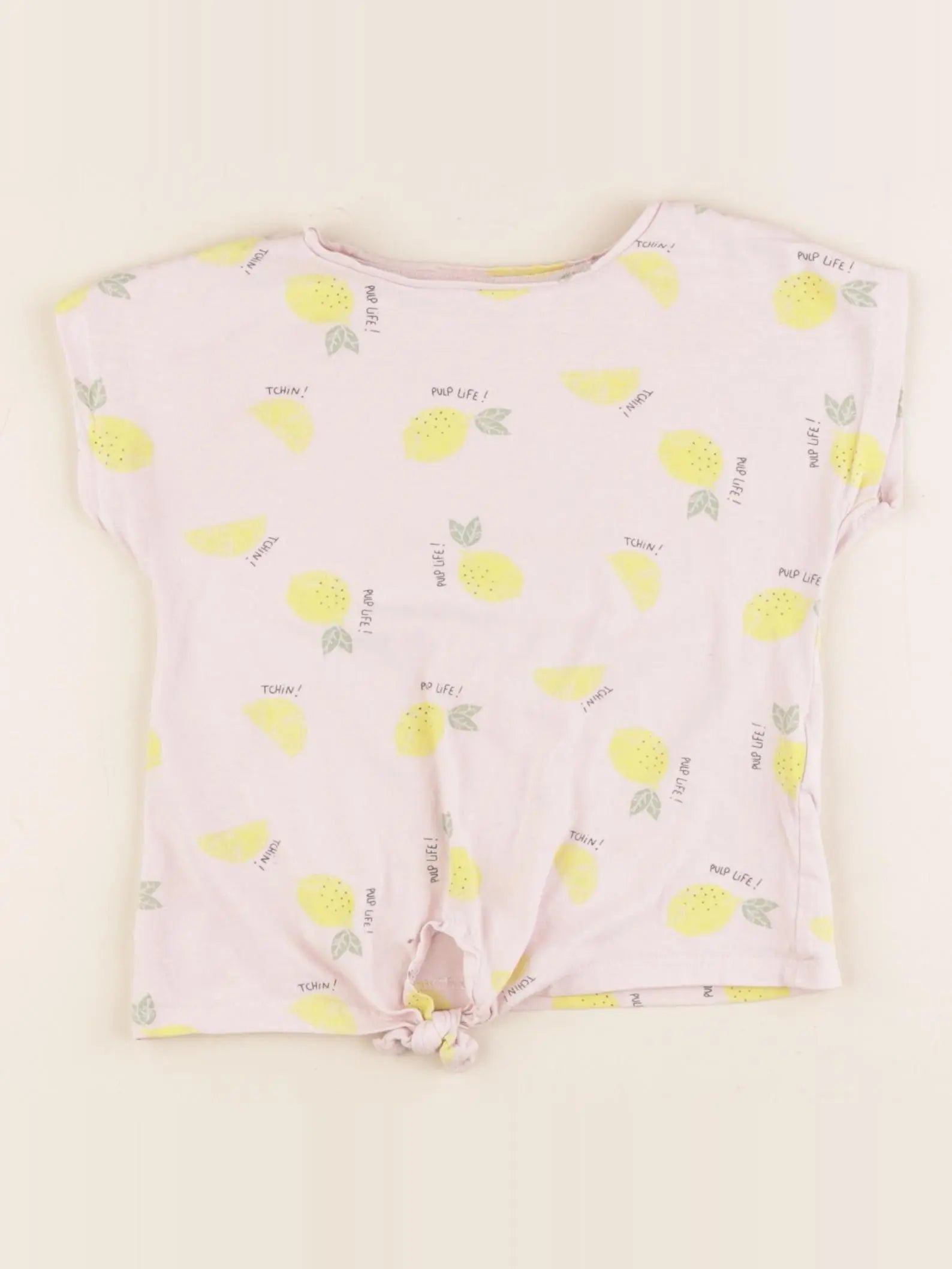 Vertbaudet - tee-shirt rose - 4 ans