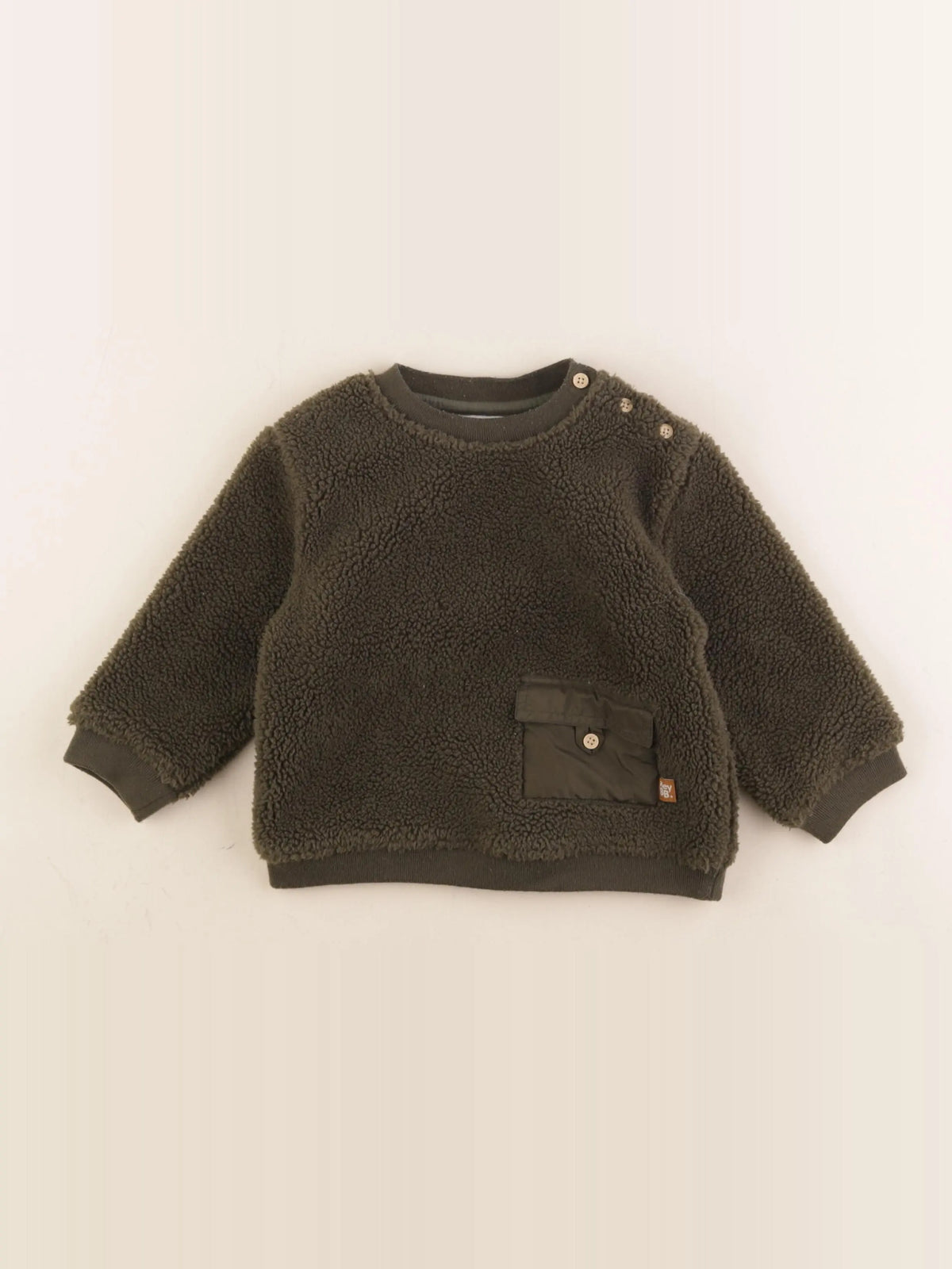 Boutchou - sweat vert - 24 mois