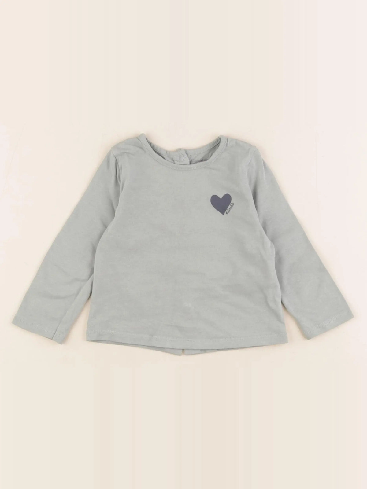 Vertbaudet - tee-shirt vert - 6 mois