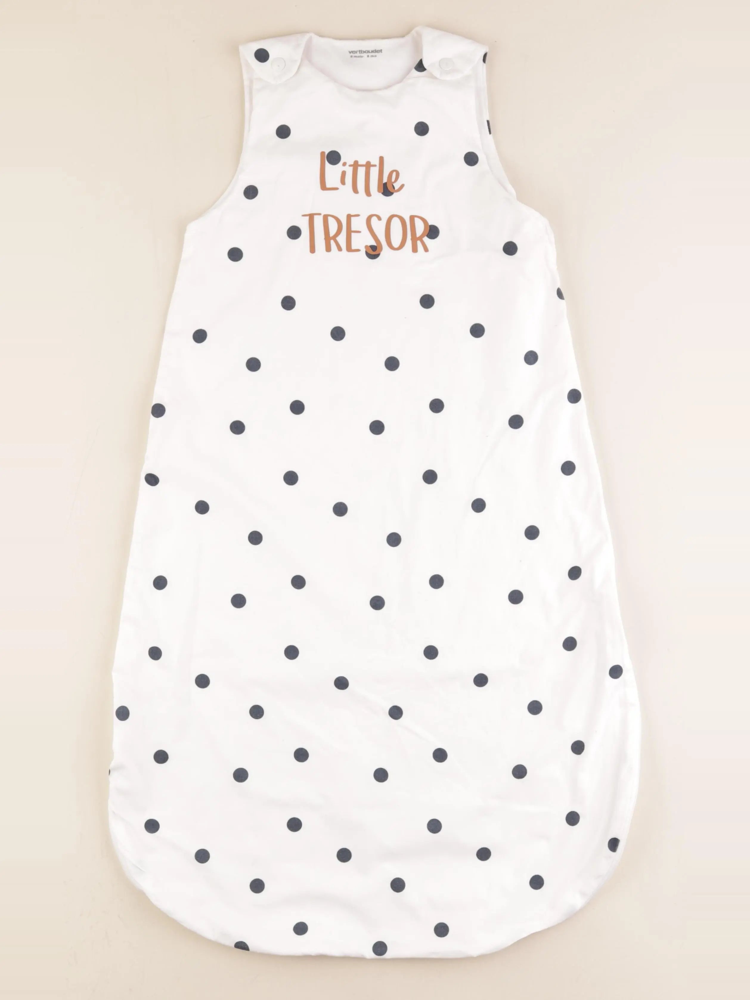 Vertbaudet - gigoteuse TOG 1 blanc - 6/18 mois