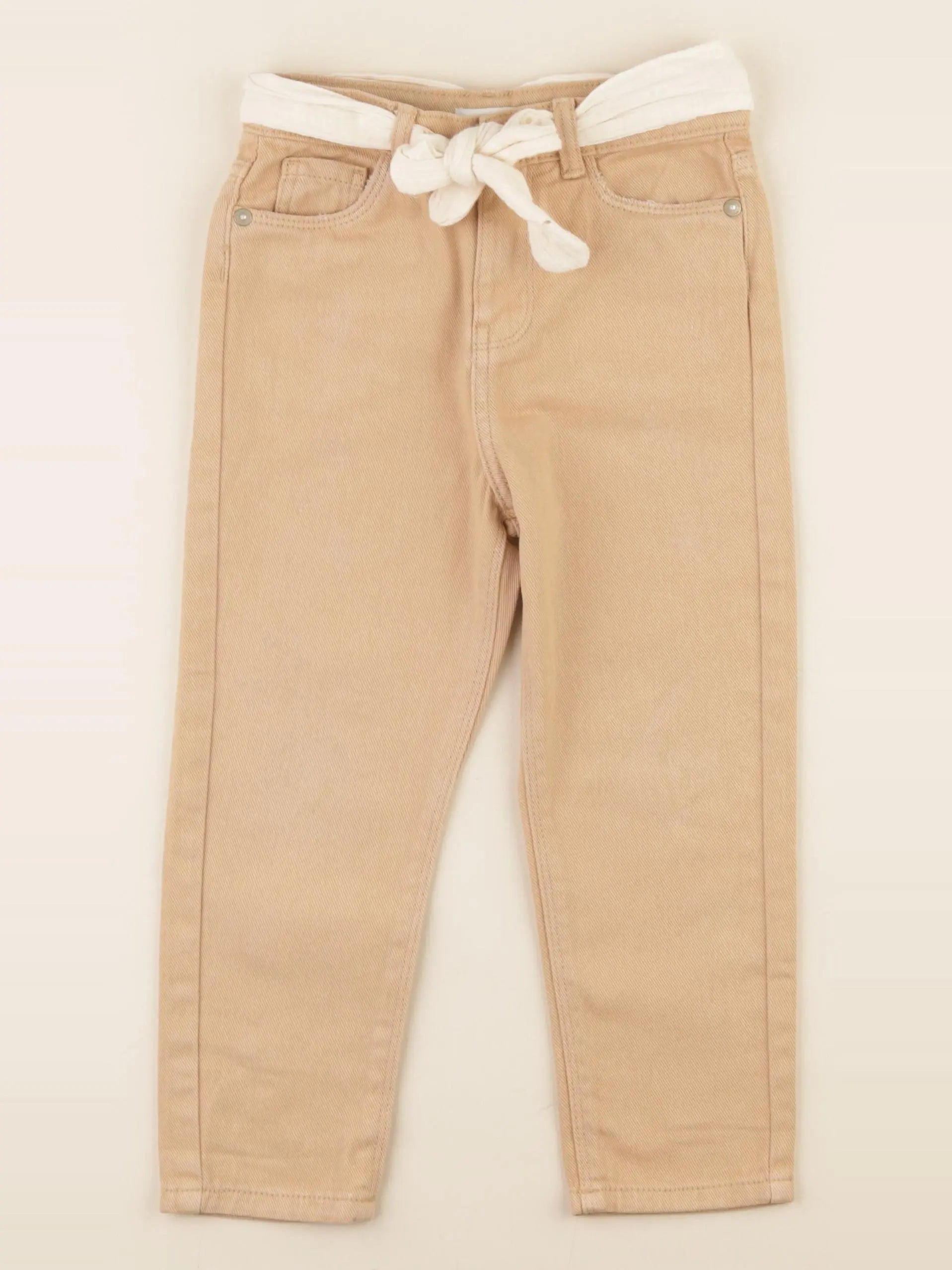Vertbaudet - pantalon marron - 4 ans
