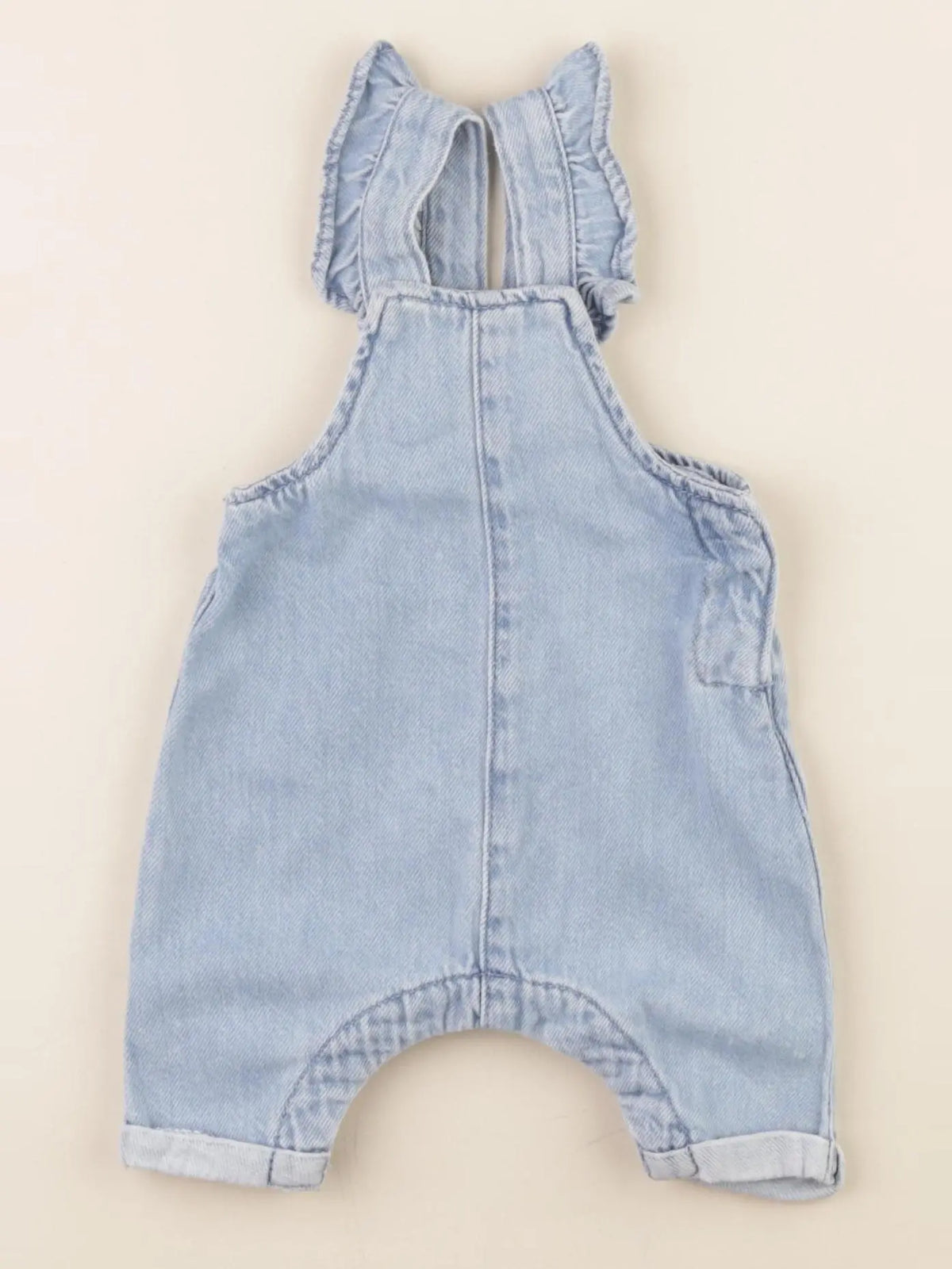 Vertbaudet - combinaison bleu - 1 mois