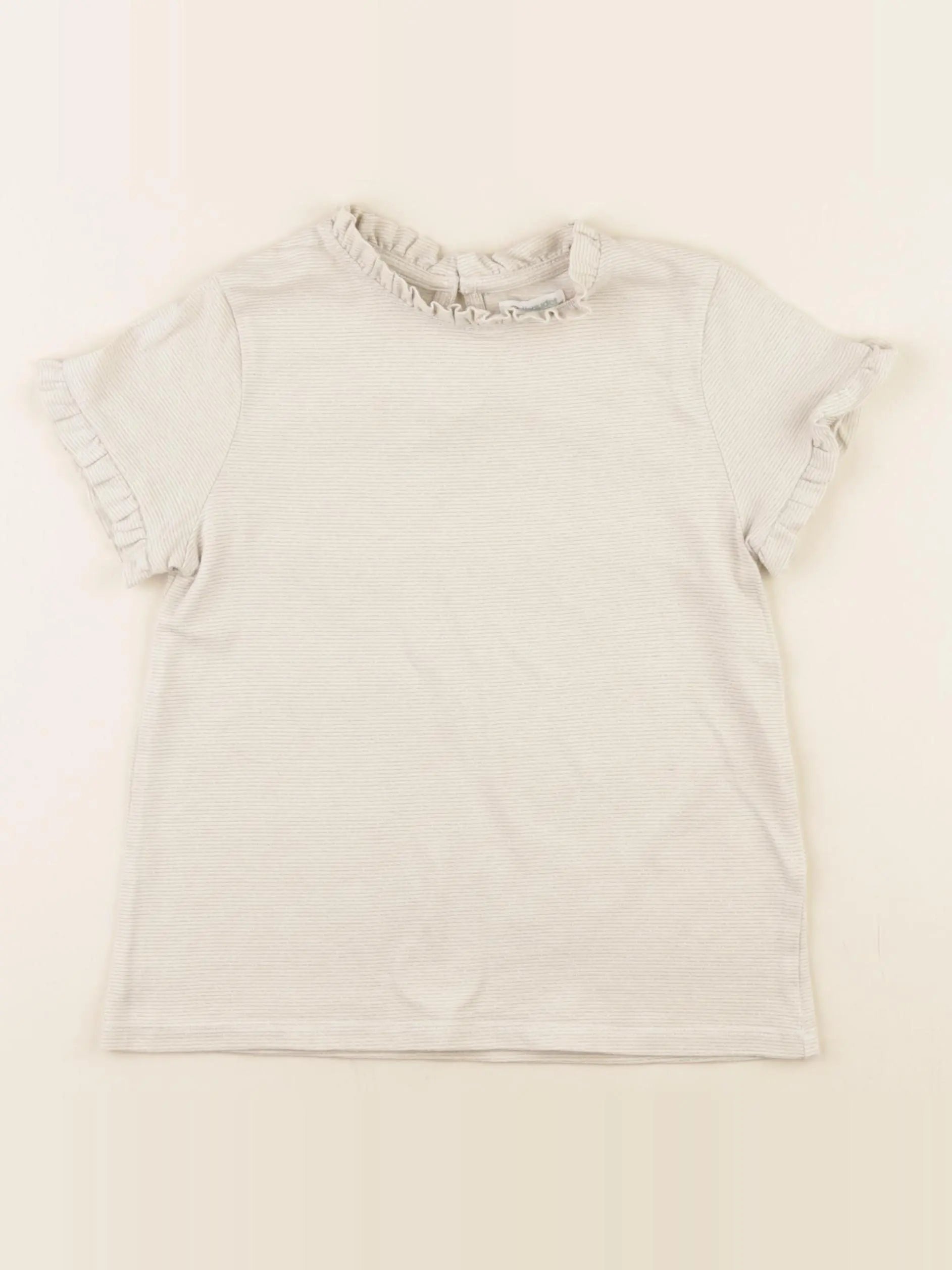 Vertbaudet - tee-shirt or - 6 ans