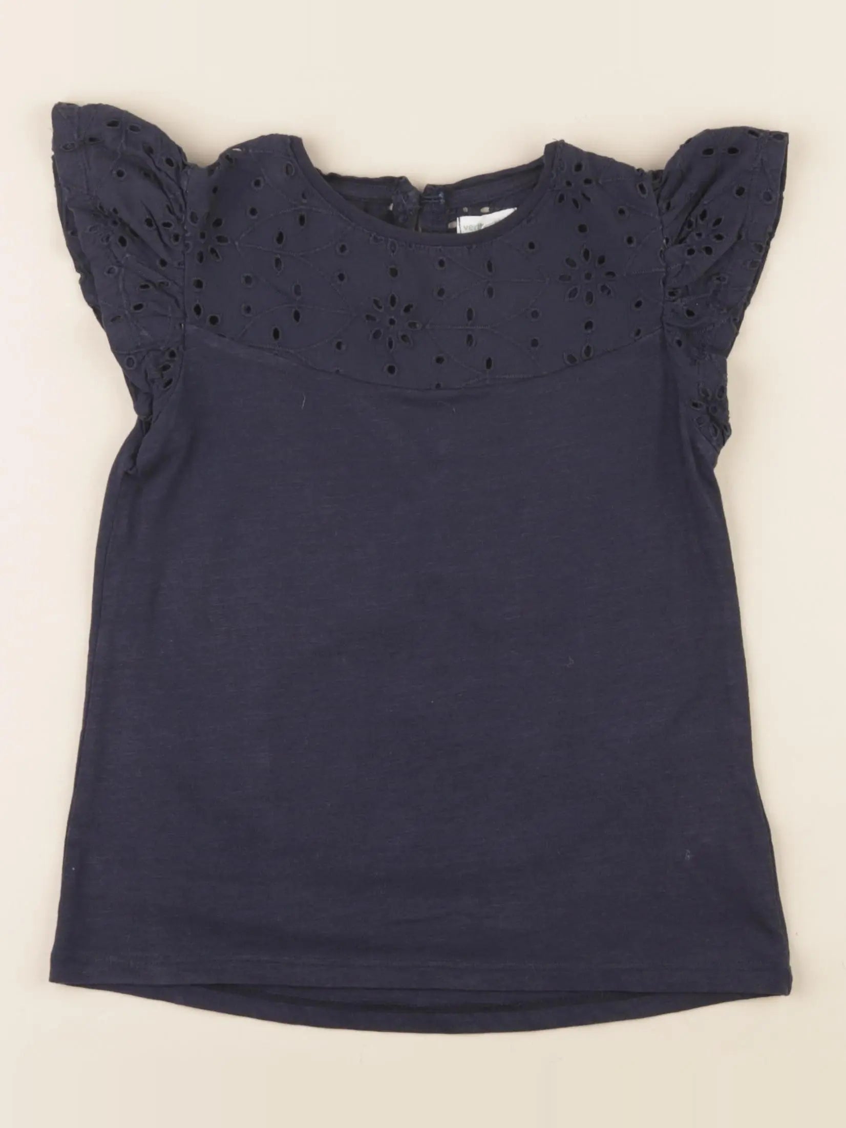 Vertbaudet - tee-shirt bleu - 6 ans