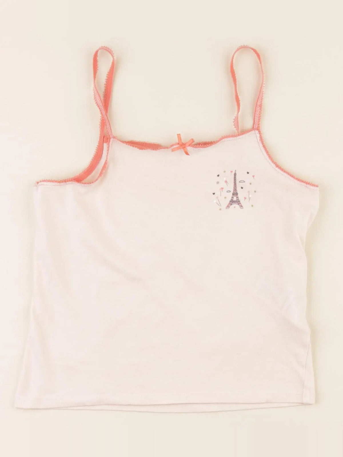 Vertbaudet - maillot de corps rose - 6 ans