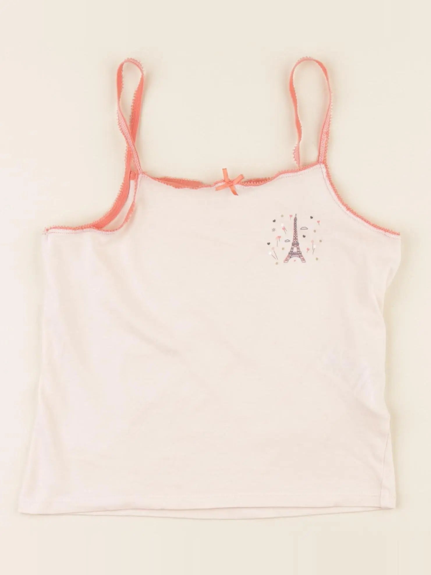 Vertbaudet - maillot de corps rose - 6 ans