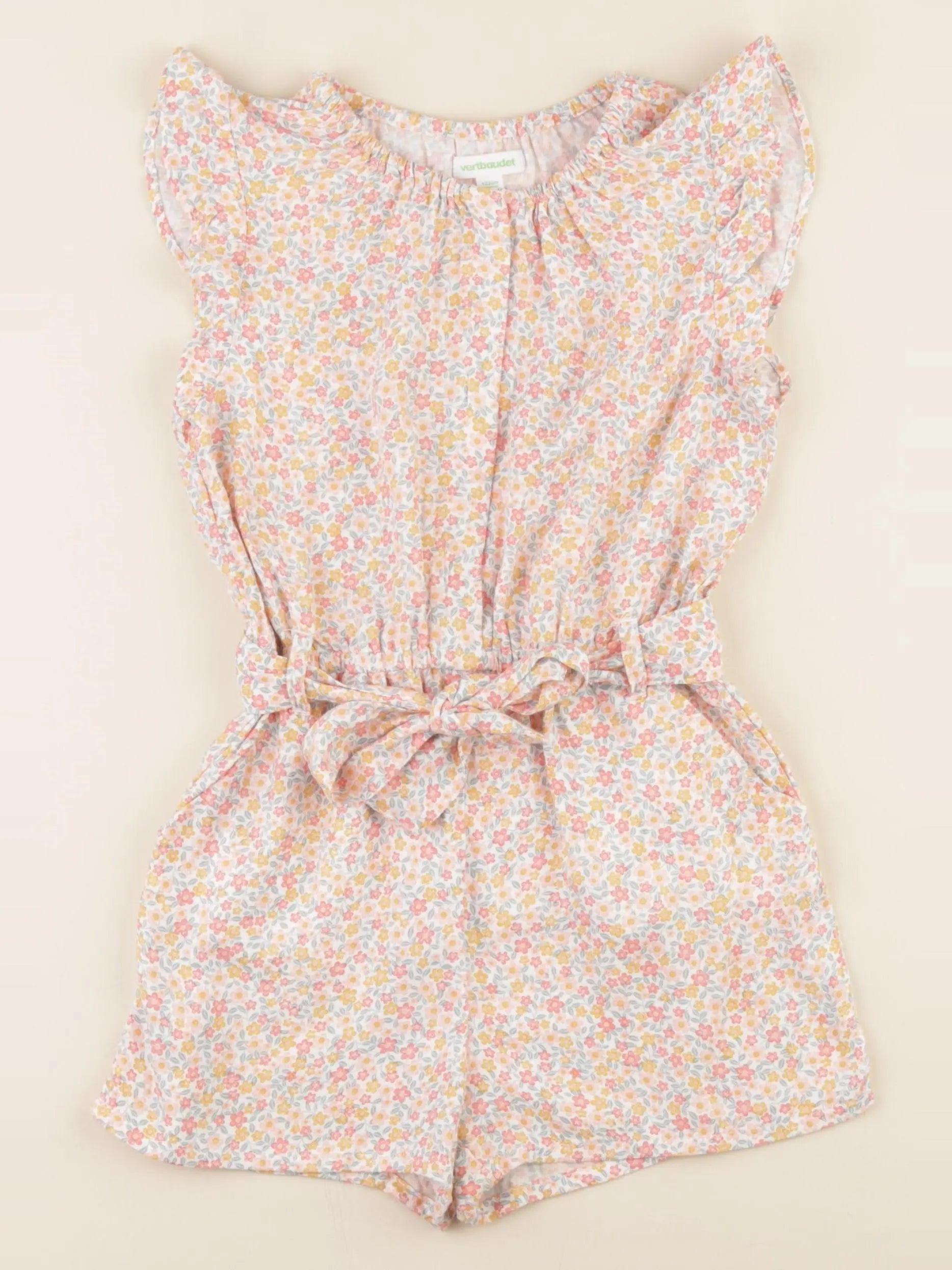 Vertbaudet - combinaison rose - 7 ans