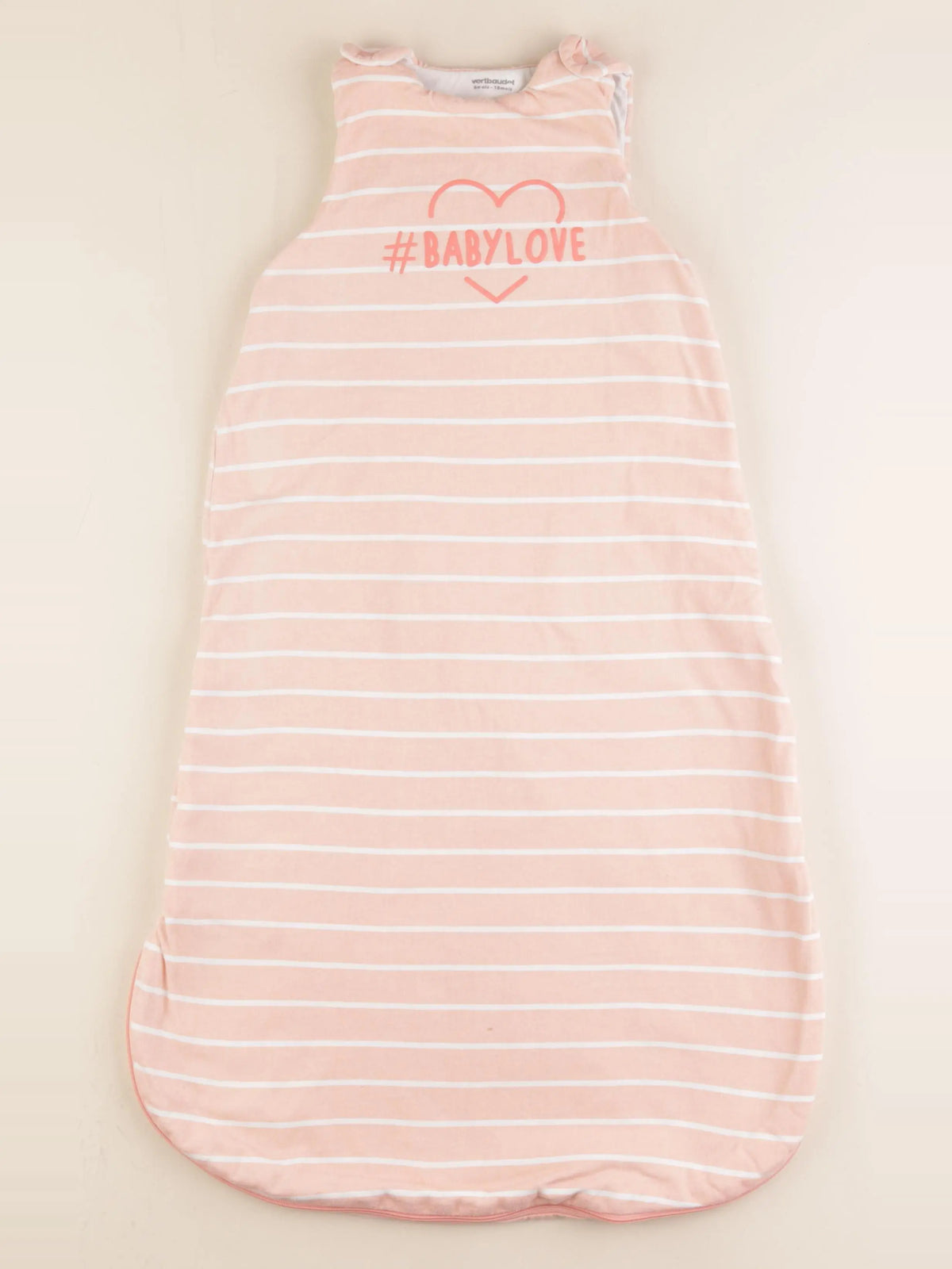 Vertbaudet - gigoteuse rose - 6/18 mois