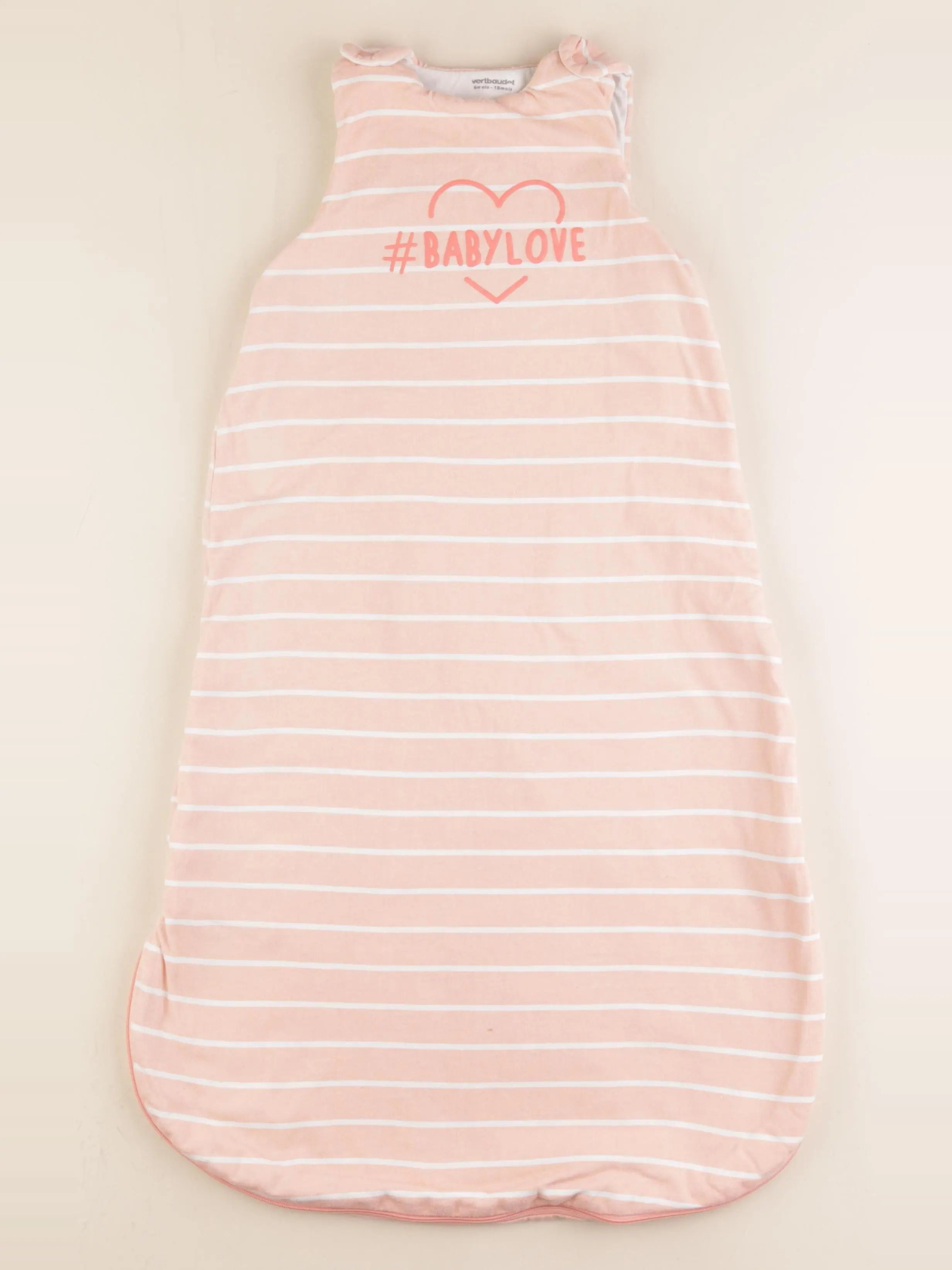 Vertbaudet - gigoteuse rose - 6/18 mois