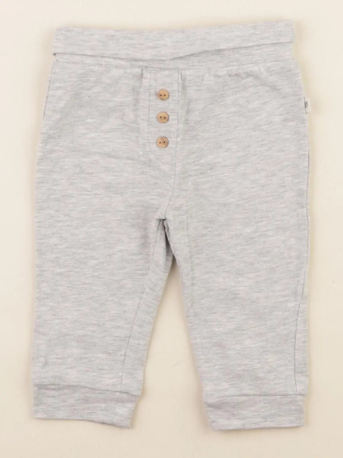 Vertbaudet - legging gris - 6 mois