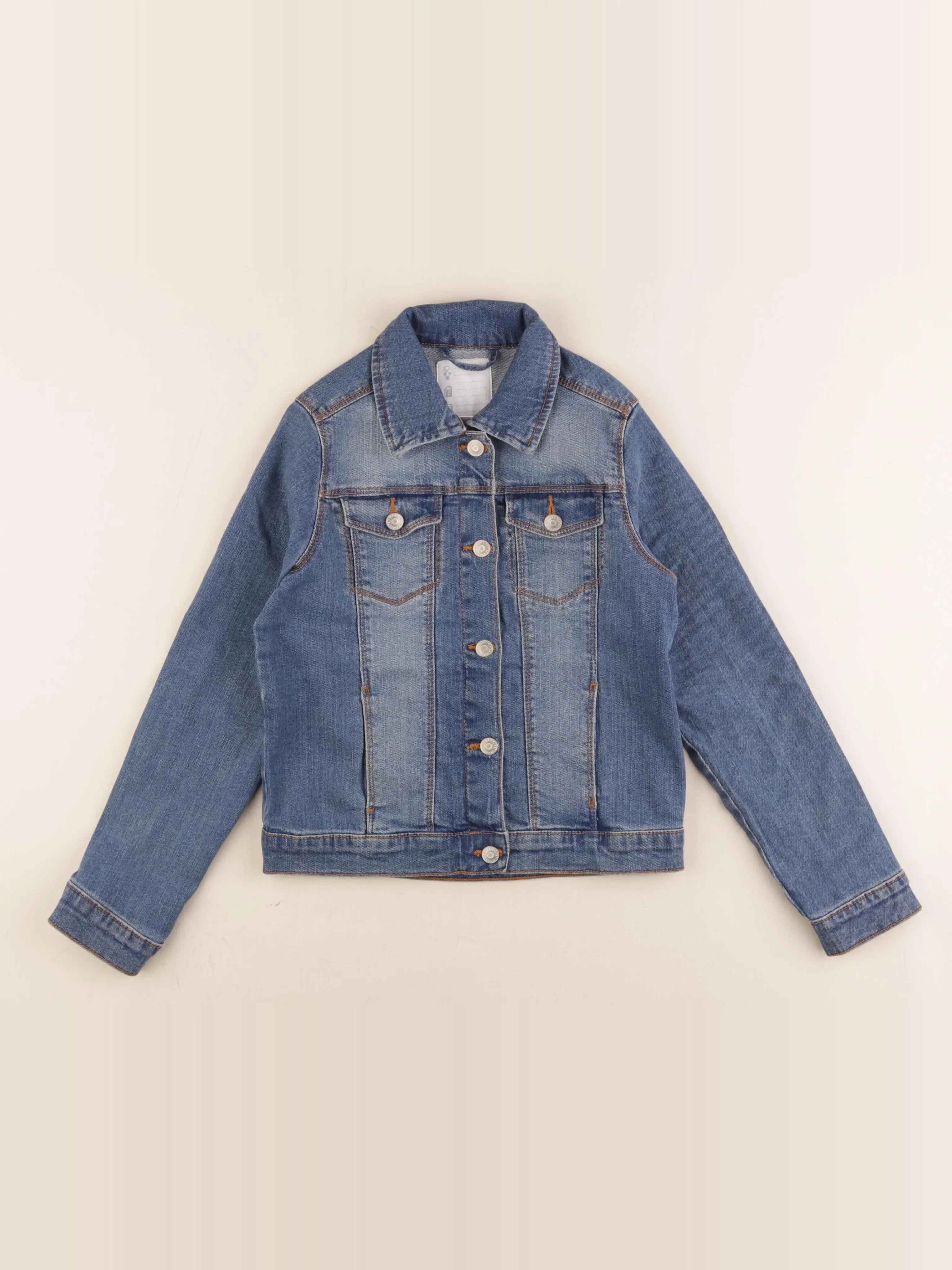 Vertbaudet - veste bleu - 9 ans