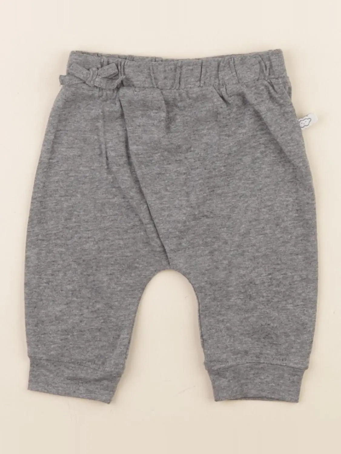 Vertbaudet - pantalon gris - 3 mois