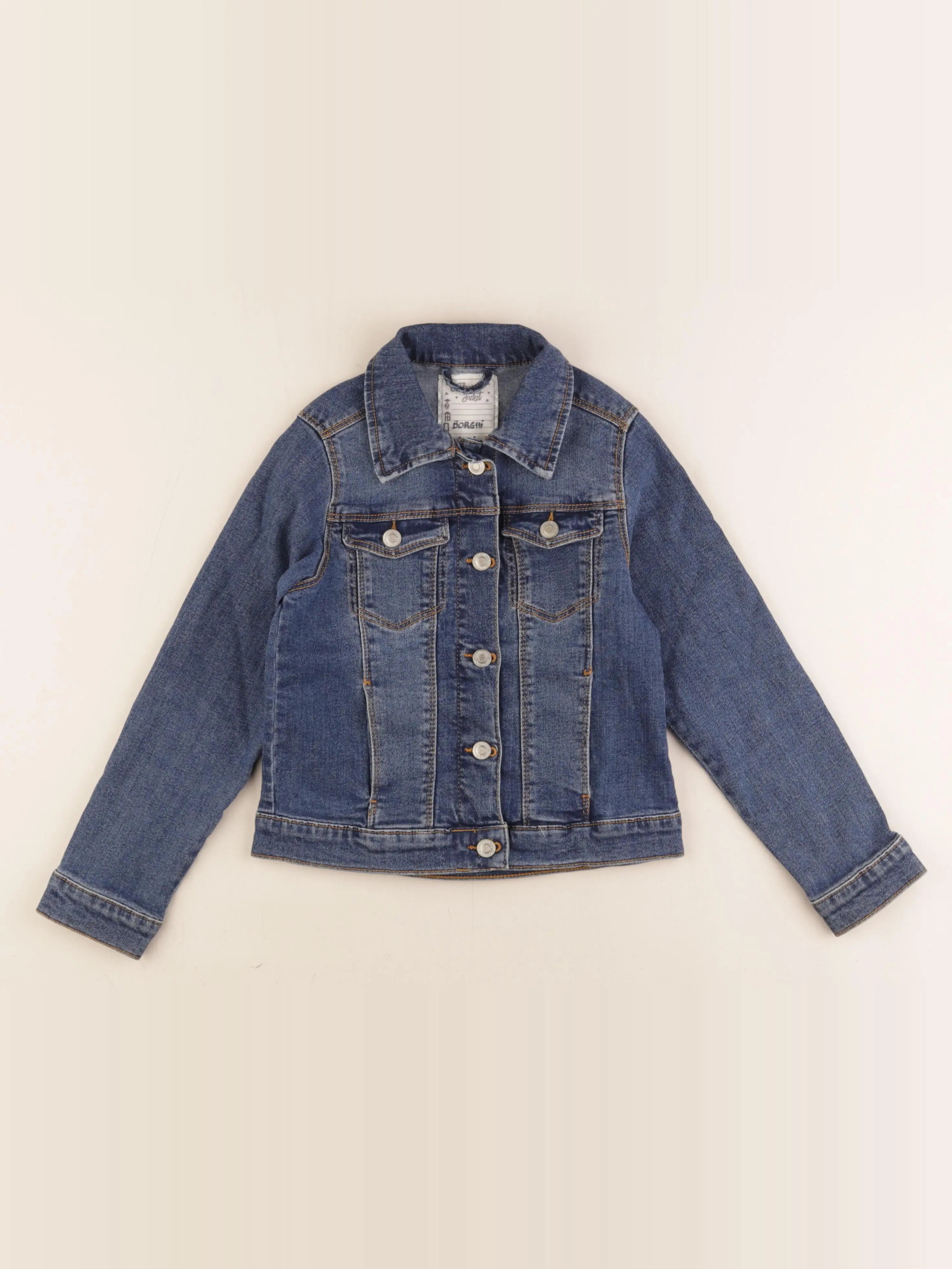 Vertbaudet - veste bleu - 8 ans