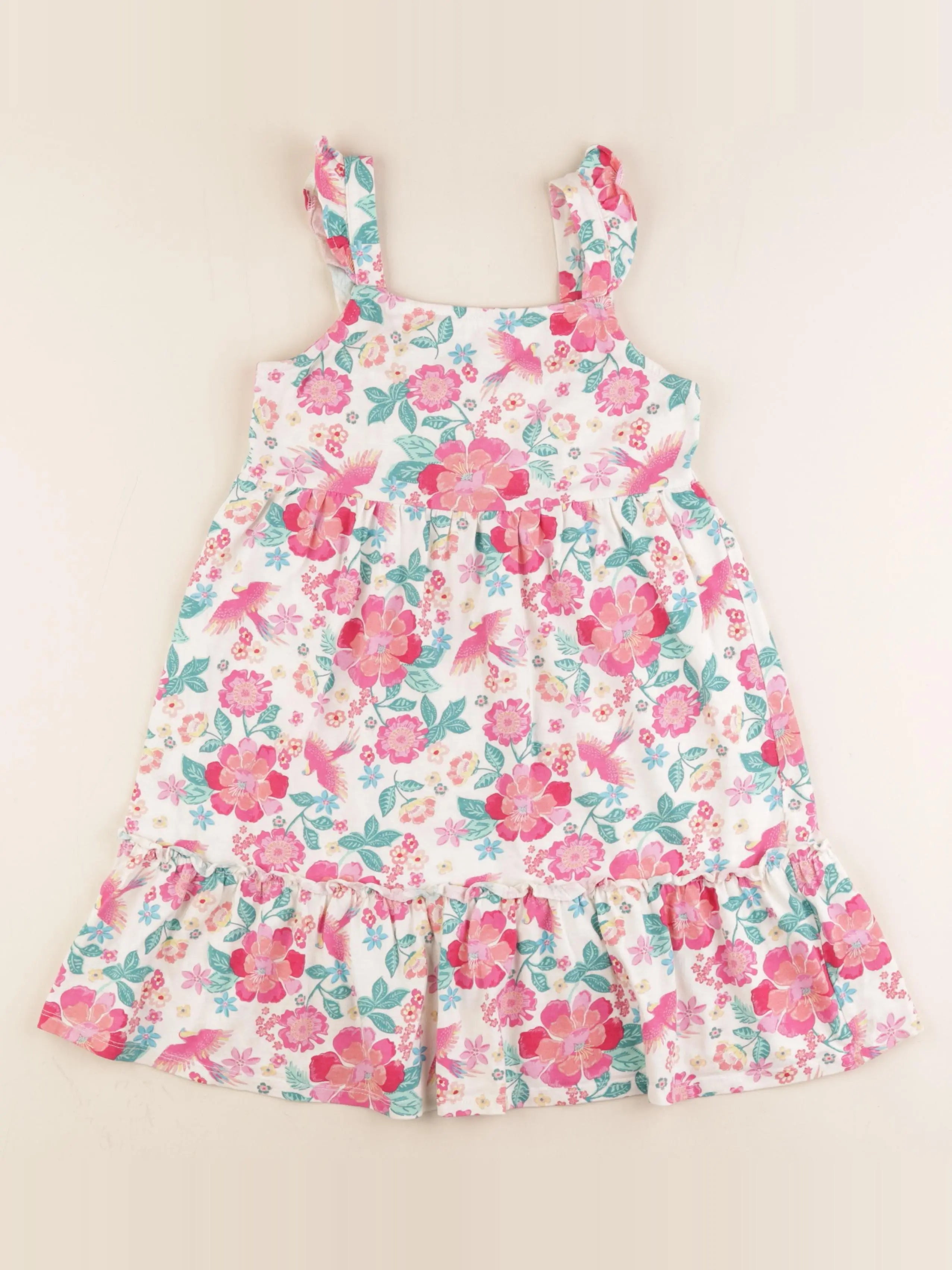 Vertbaudet - robe rose - 8 ans