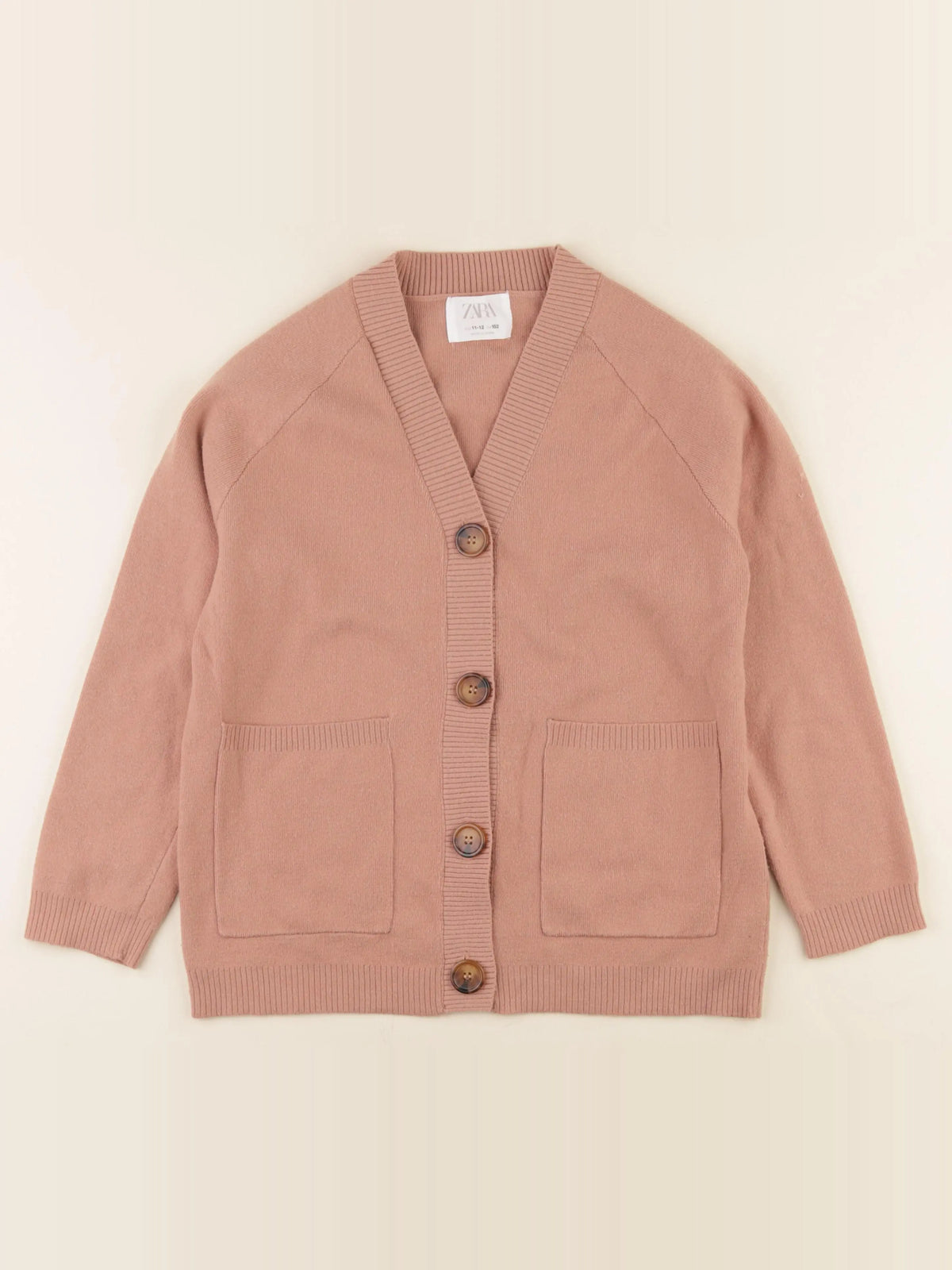 Zara - gilet rose - 11/12 ans