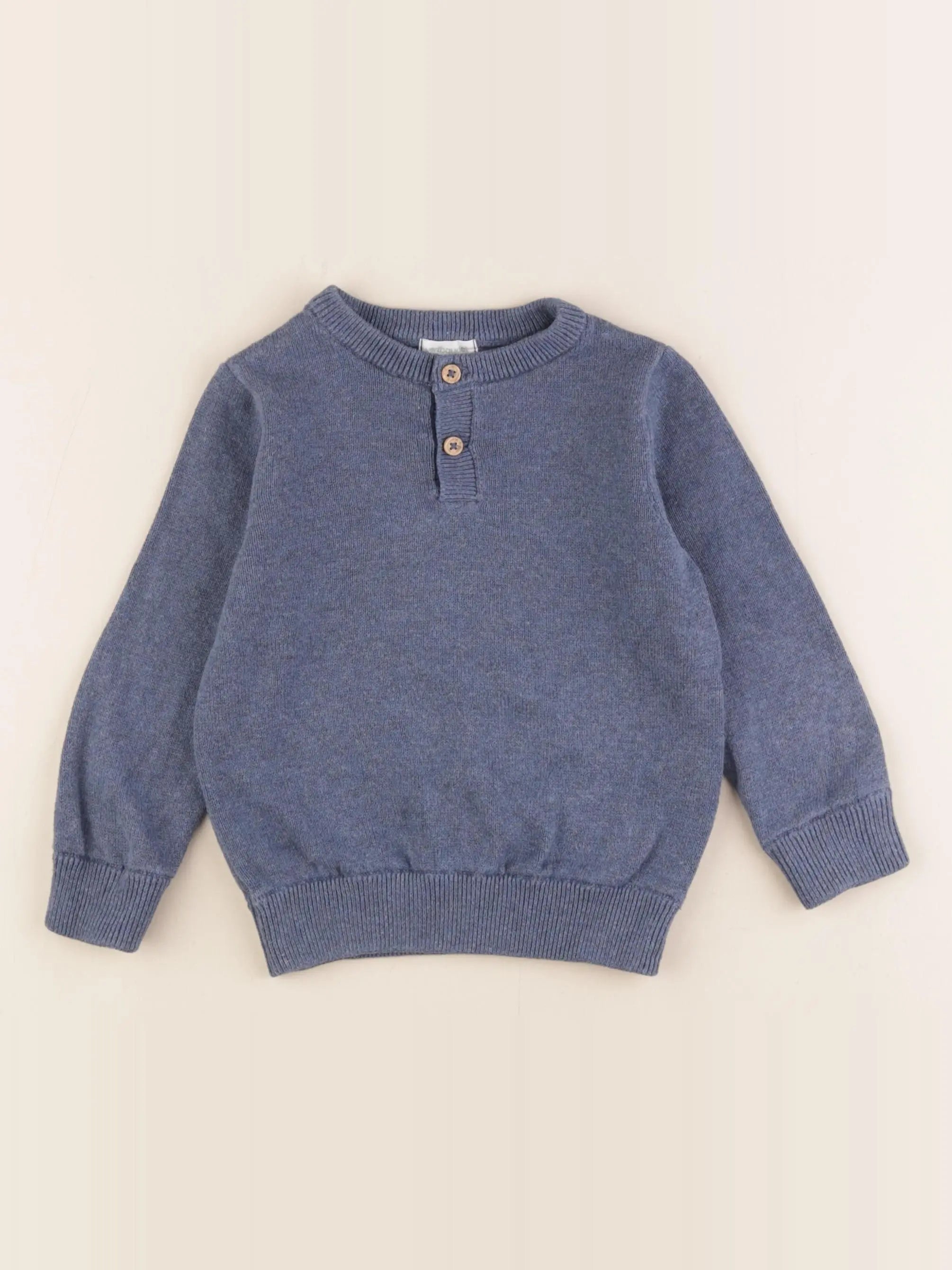 Vertbaudet - pull bleu - 4 ans