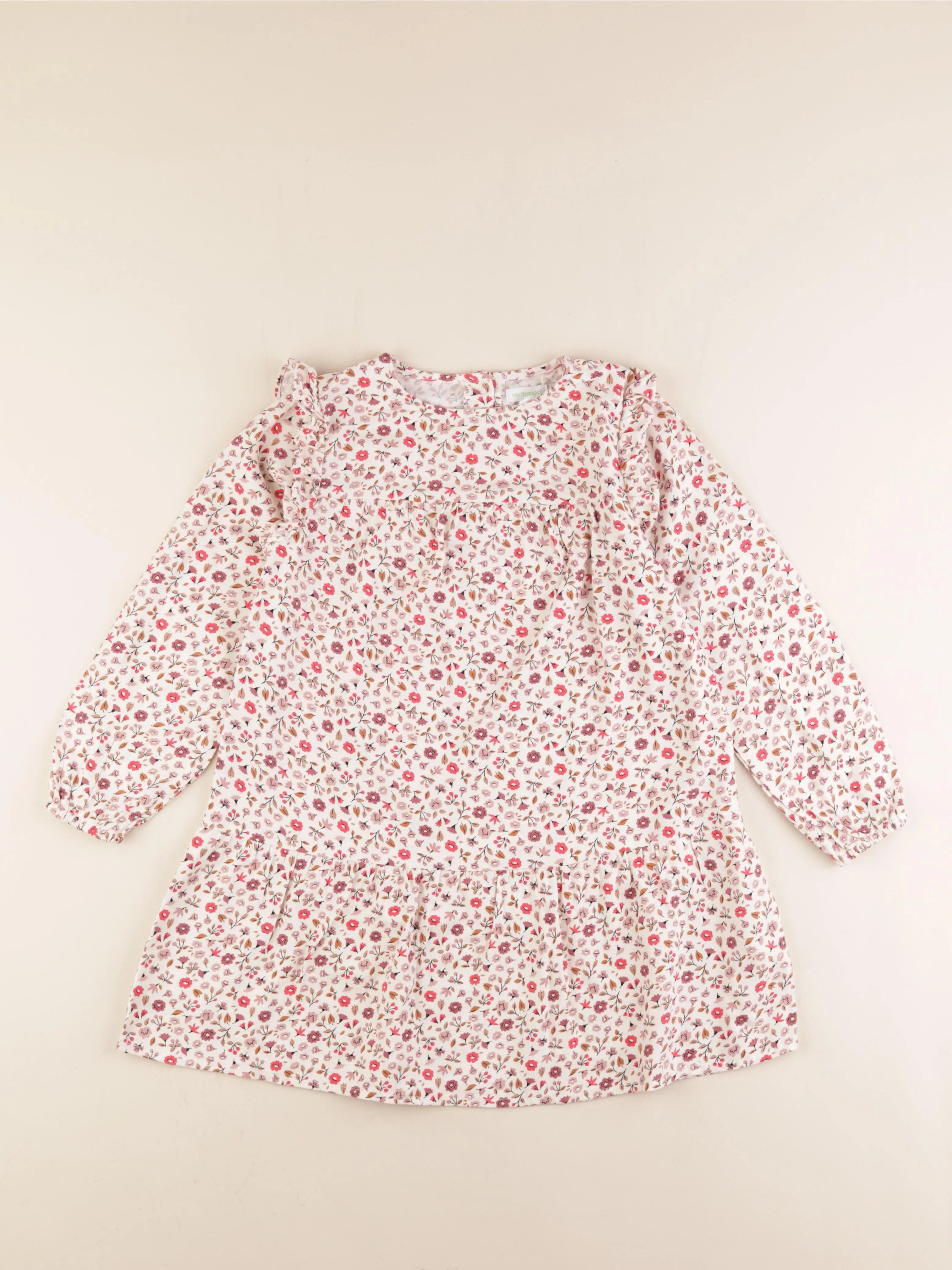 Vertbaudet - robe multicolore - 8 ans