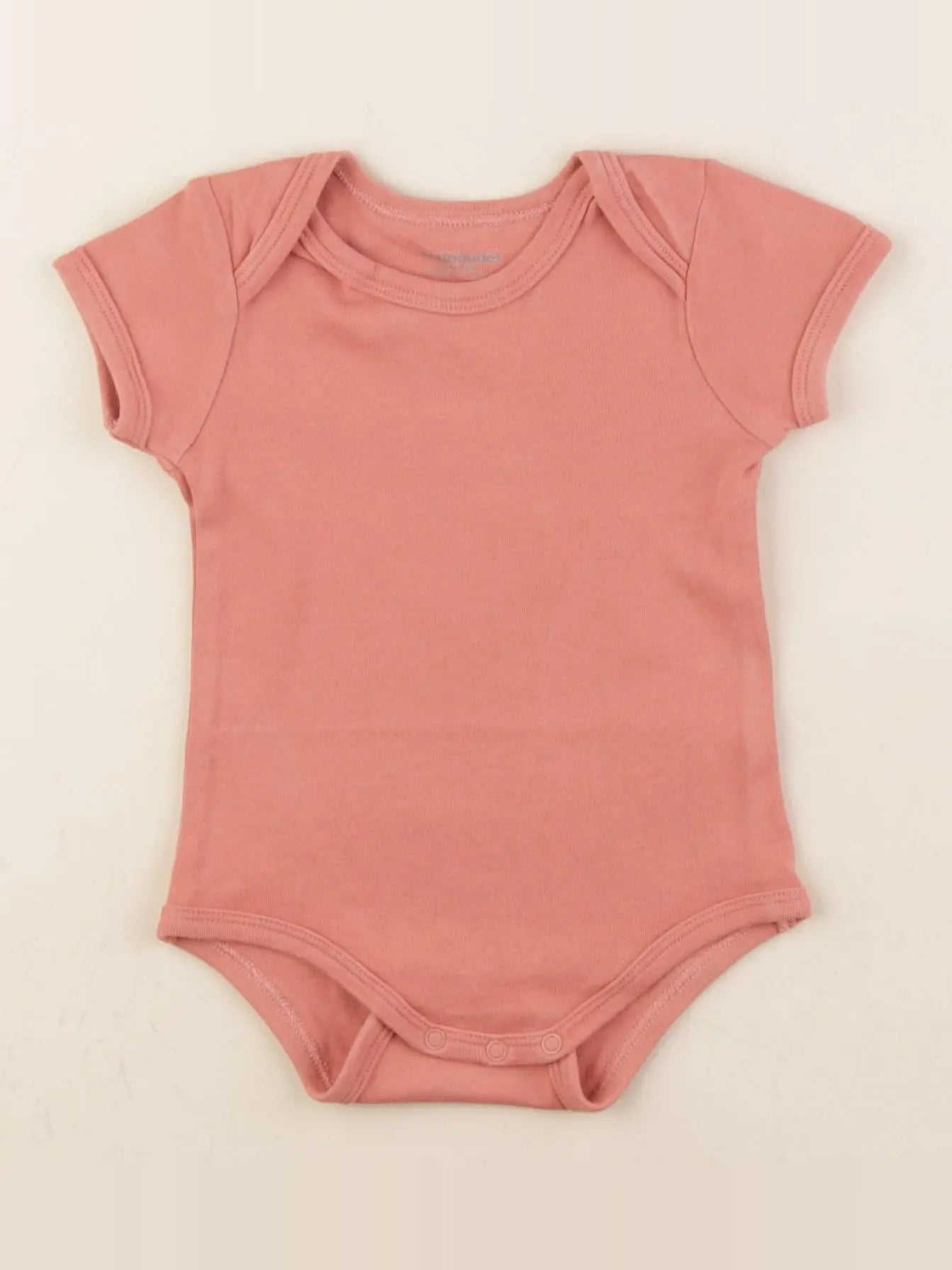 Vertbaudet - body rose - 9 mois