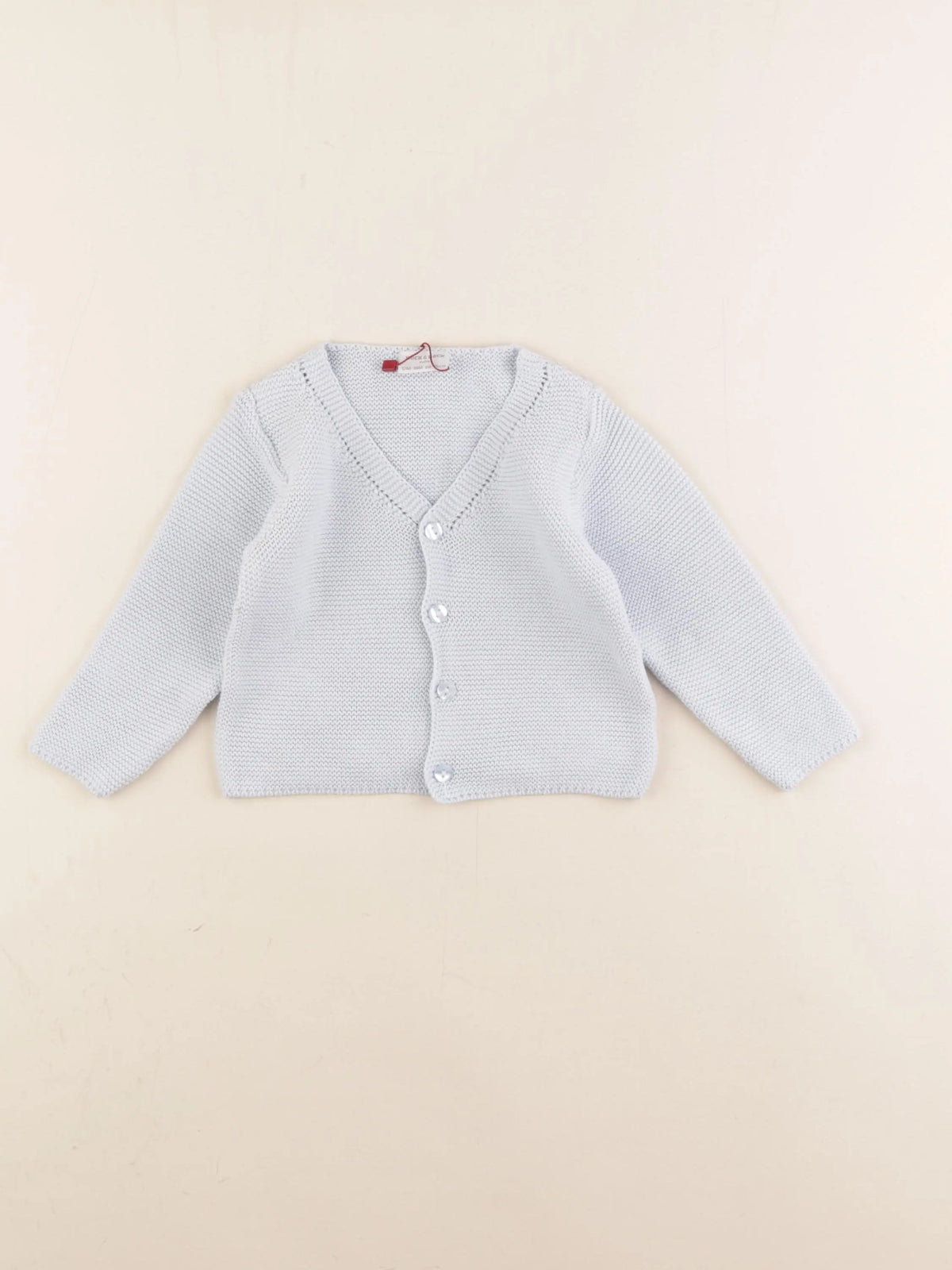 Neck & Neck - gilet bleu - 12/18 mois