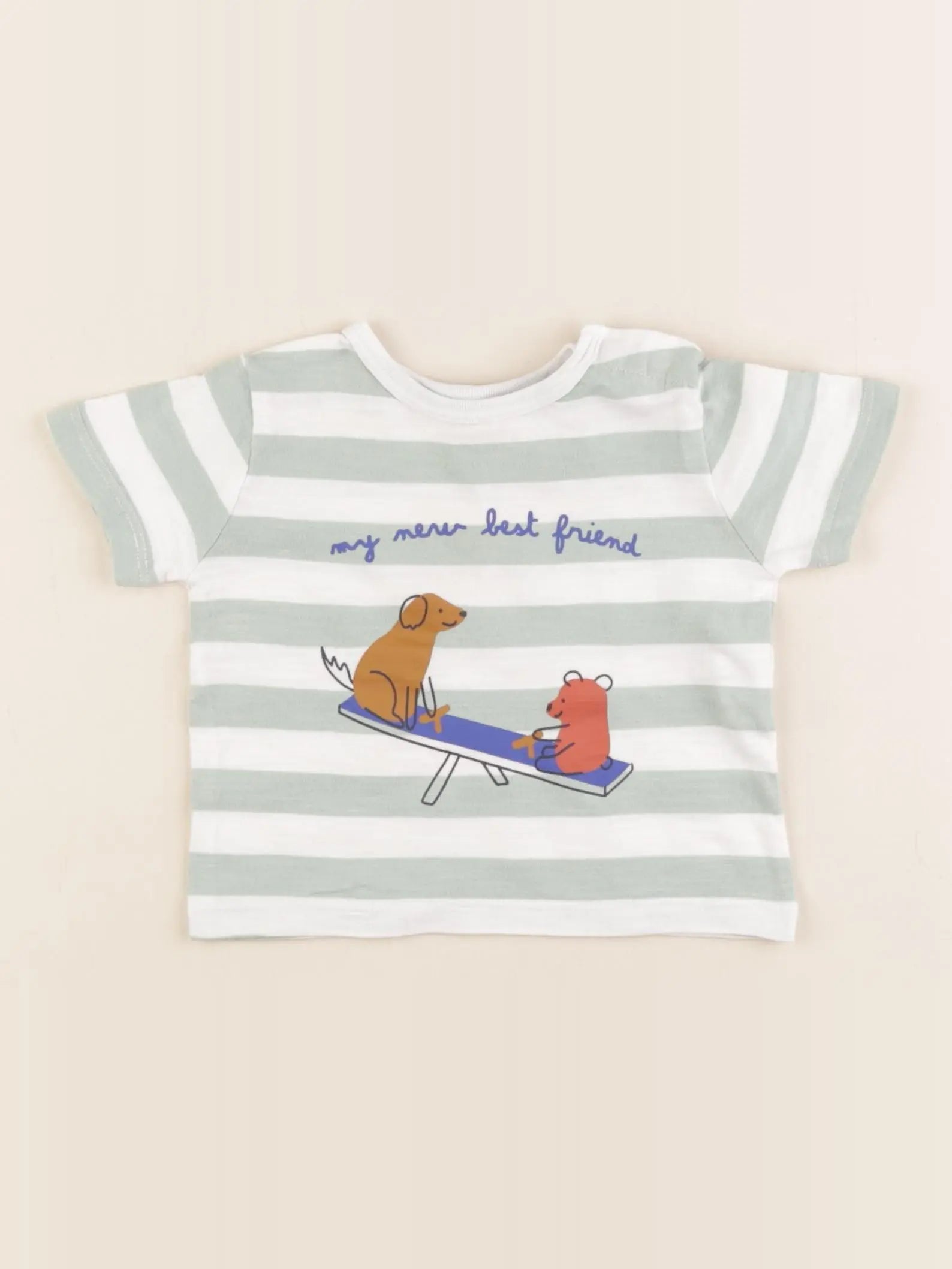 Boutchou - tee-shirt multicolore - 6 mois