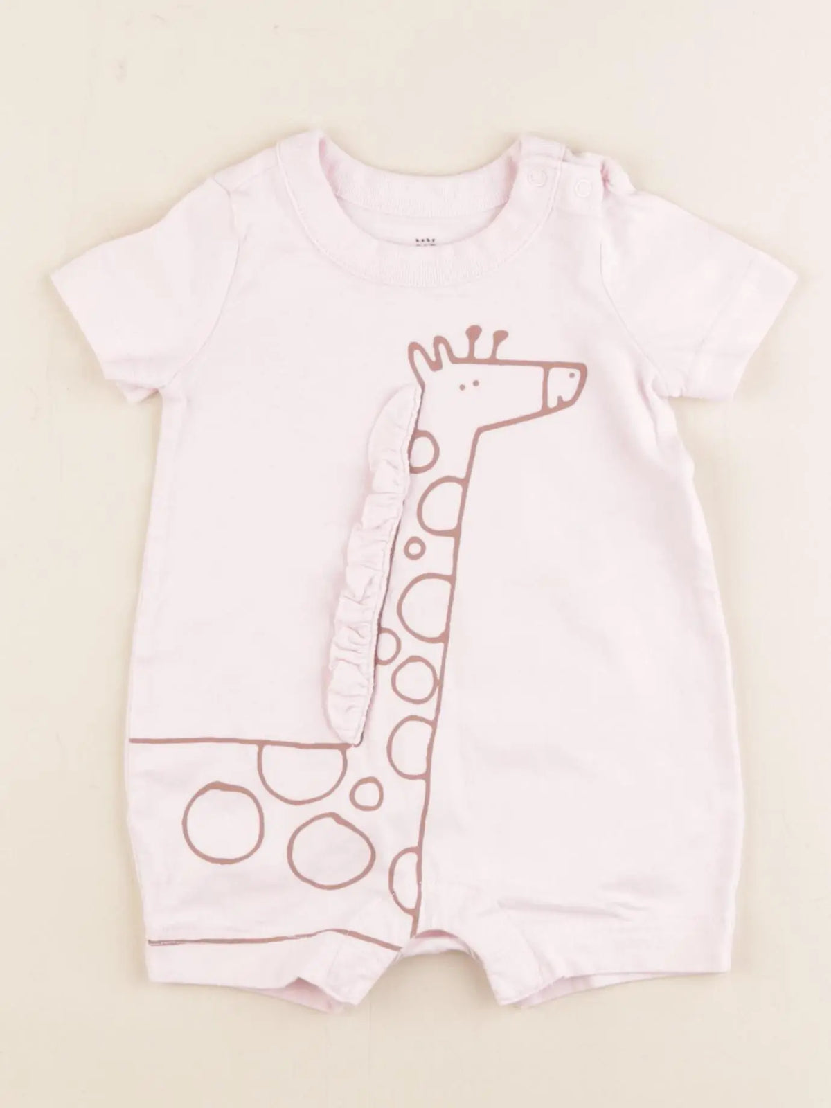 GAP - pyjama coton rose - 0/3 mois