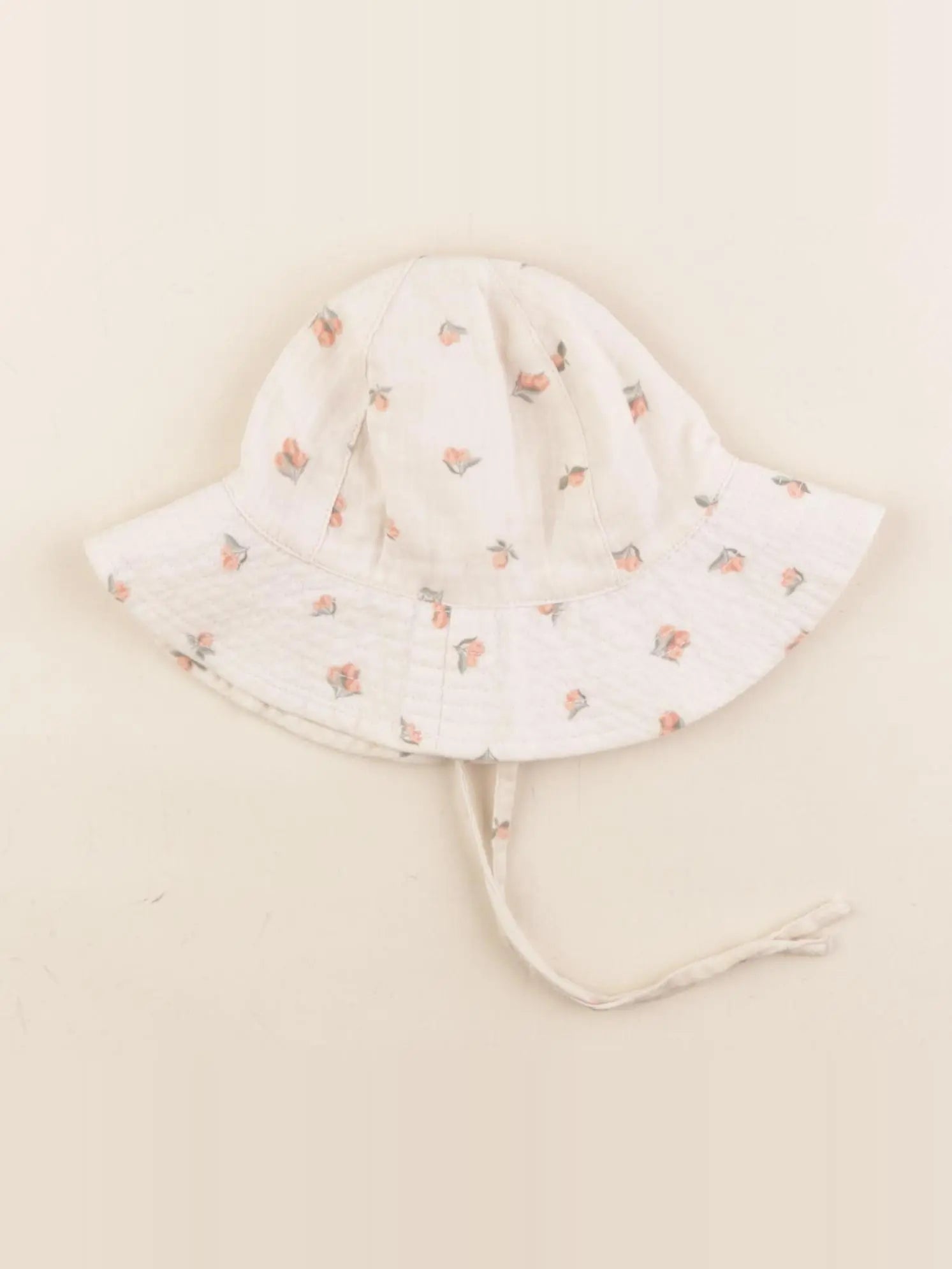 H&M - chapeau beige, rose - 1 an à 2 ans