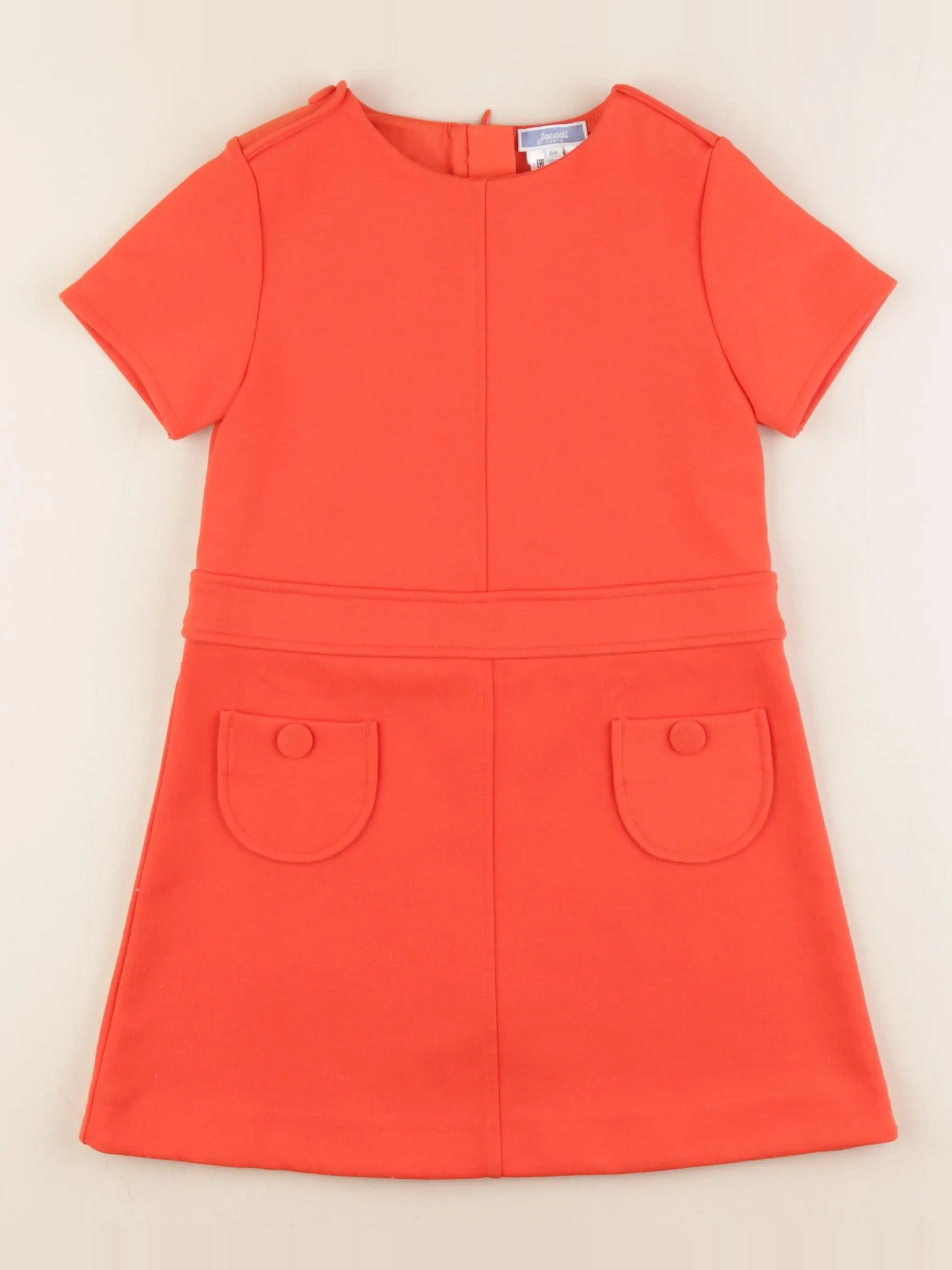 Jacadi - robe rouge - 6 ans