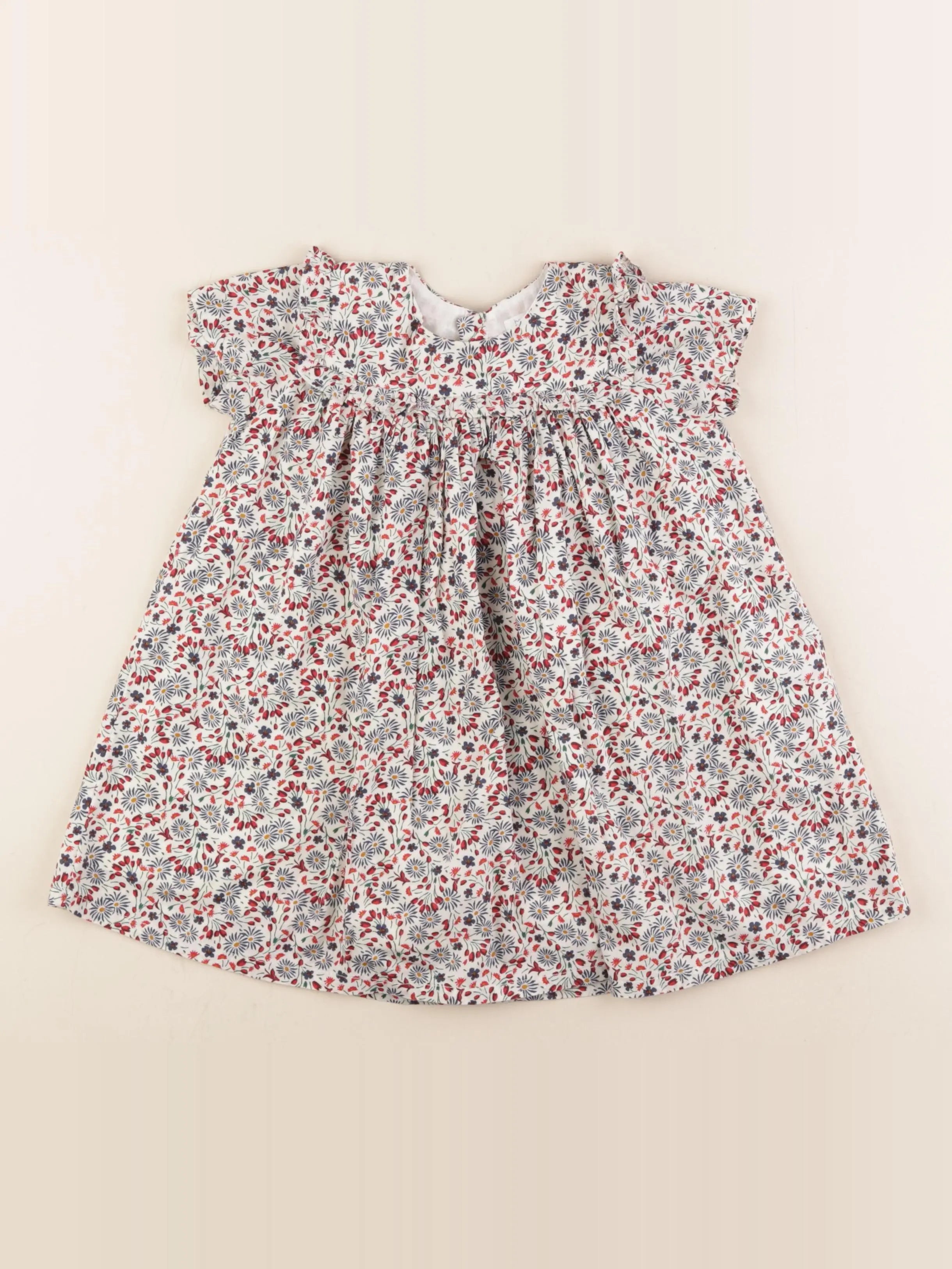 Boutchou - robe multicolore - 24 mois