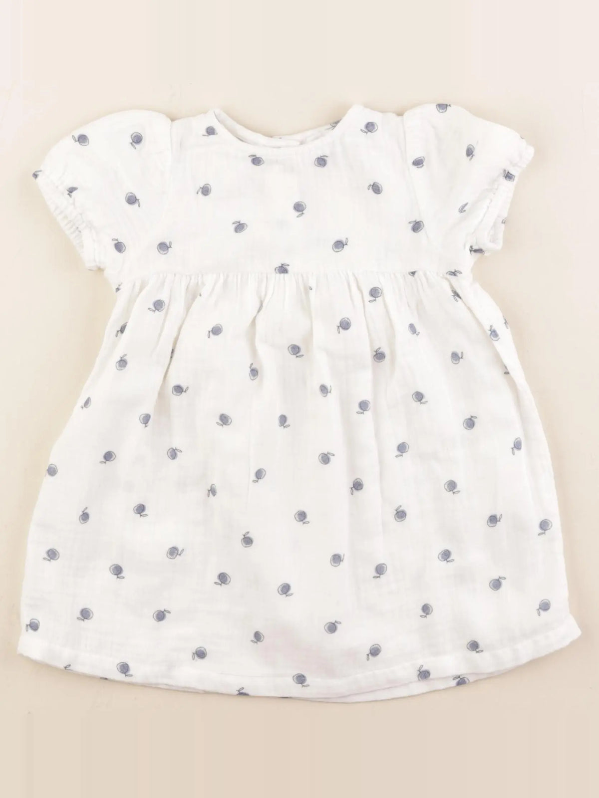 La Redoute - robe blanc - 12 mois