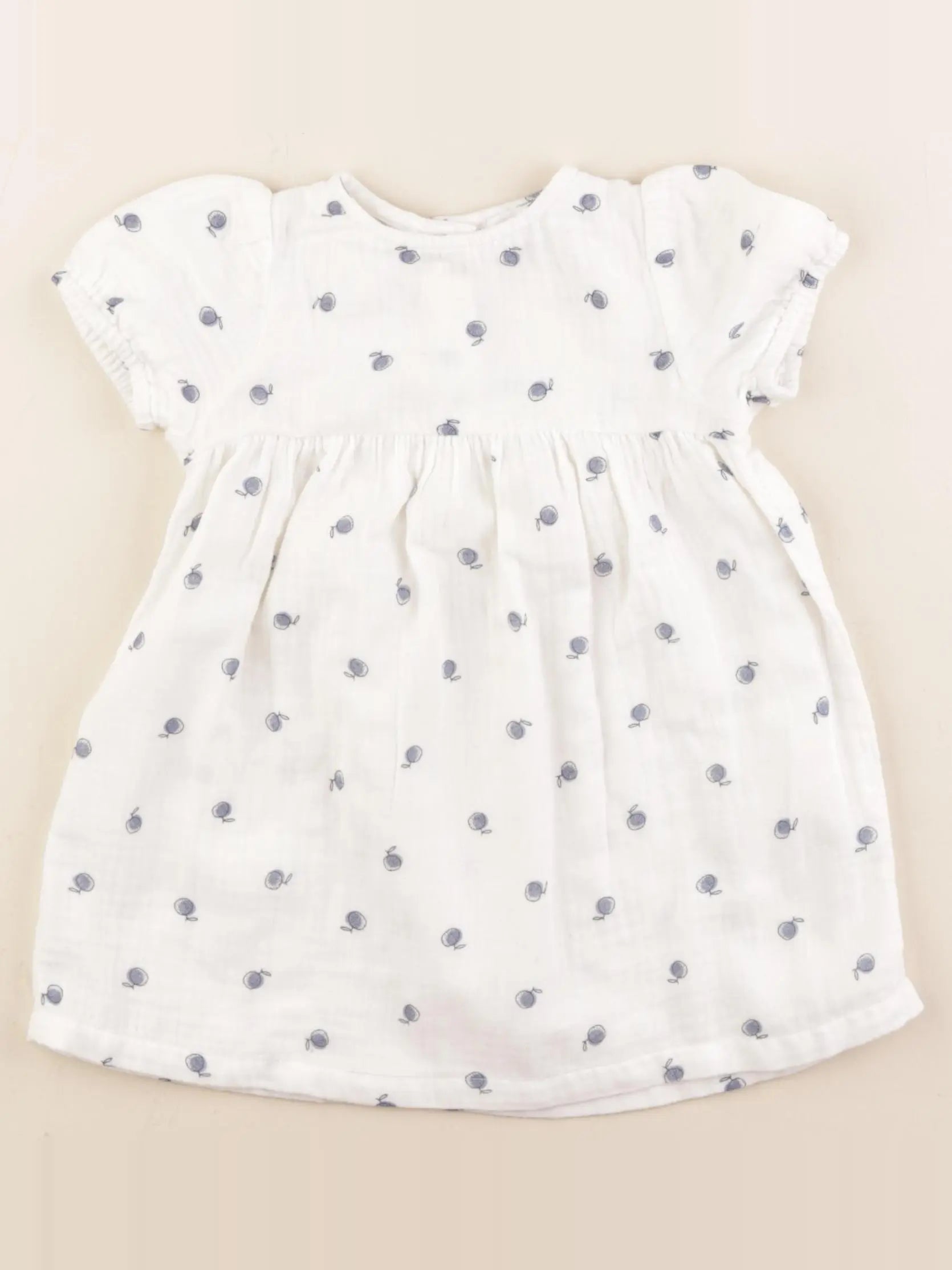 La Redoute - robe blanc - 12 mois