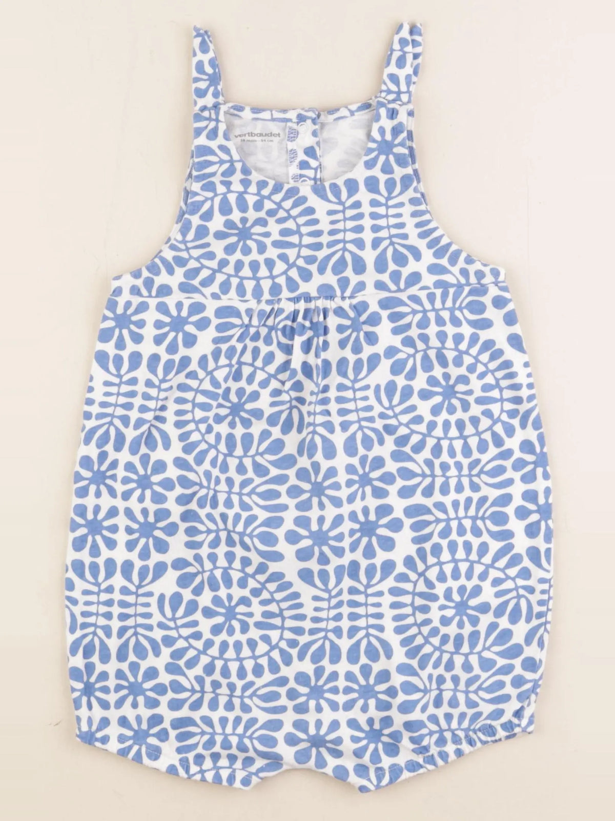 Vertbaudet - combinaison bleu - 36 mois