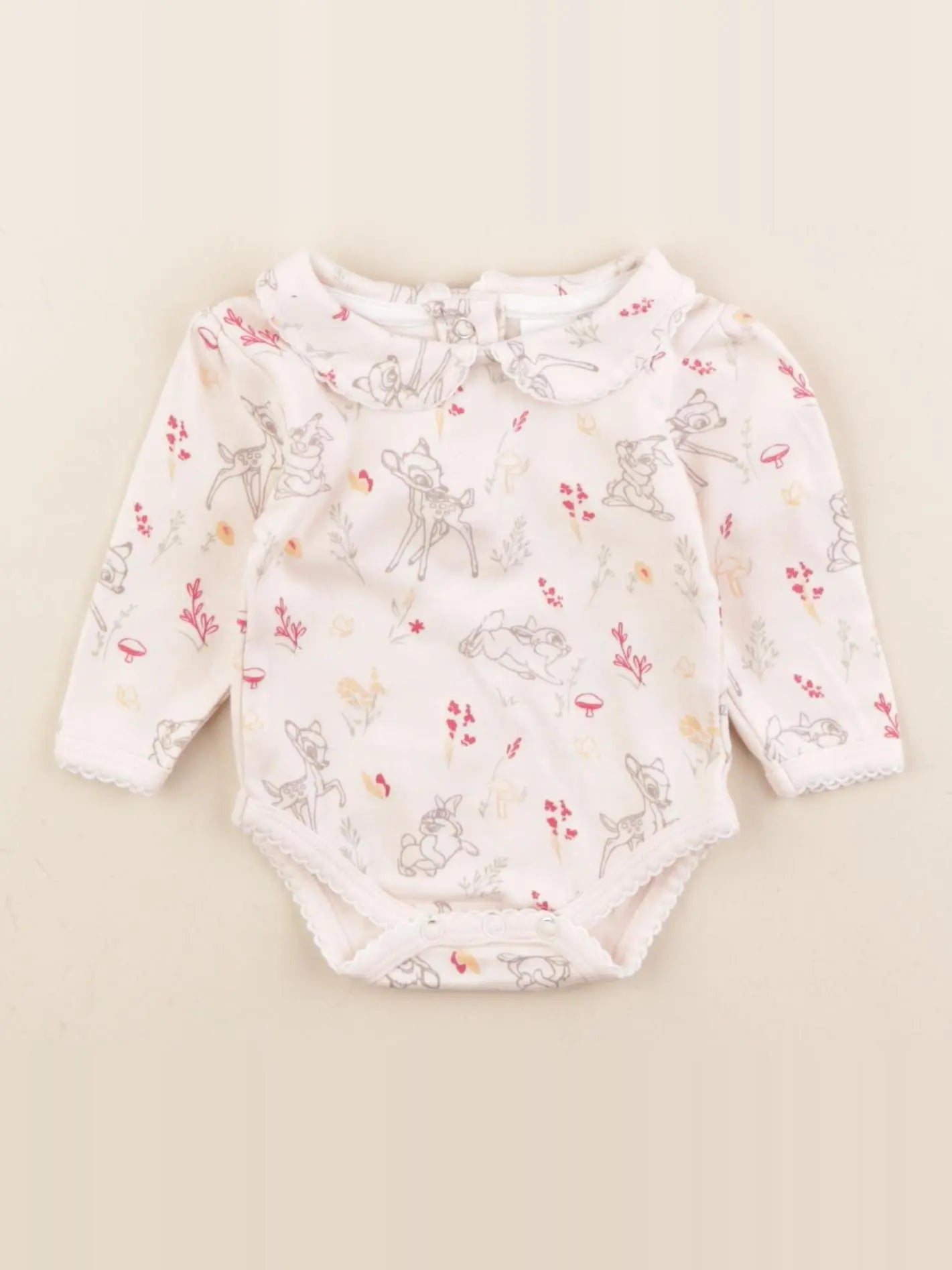 Vertbaudet - body à col rose - 3 mois