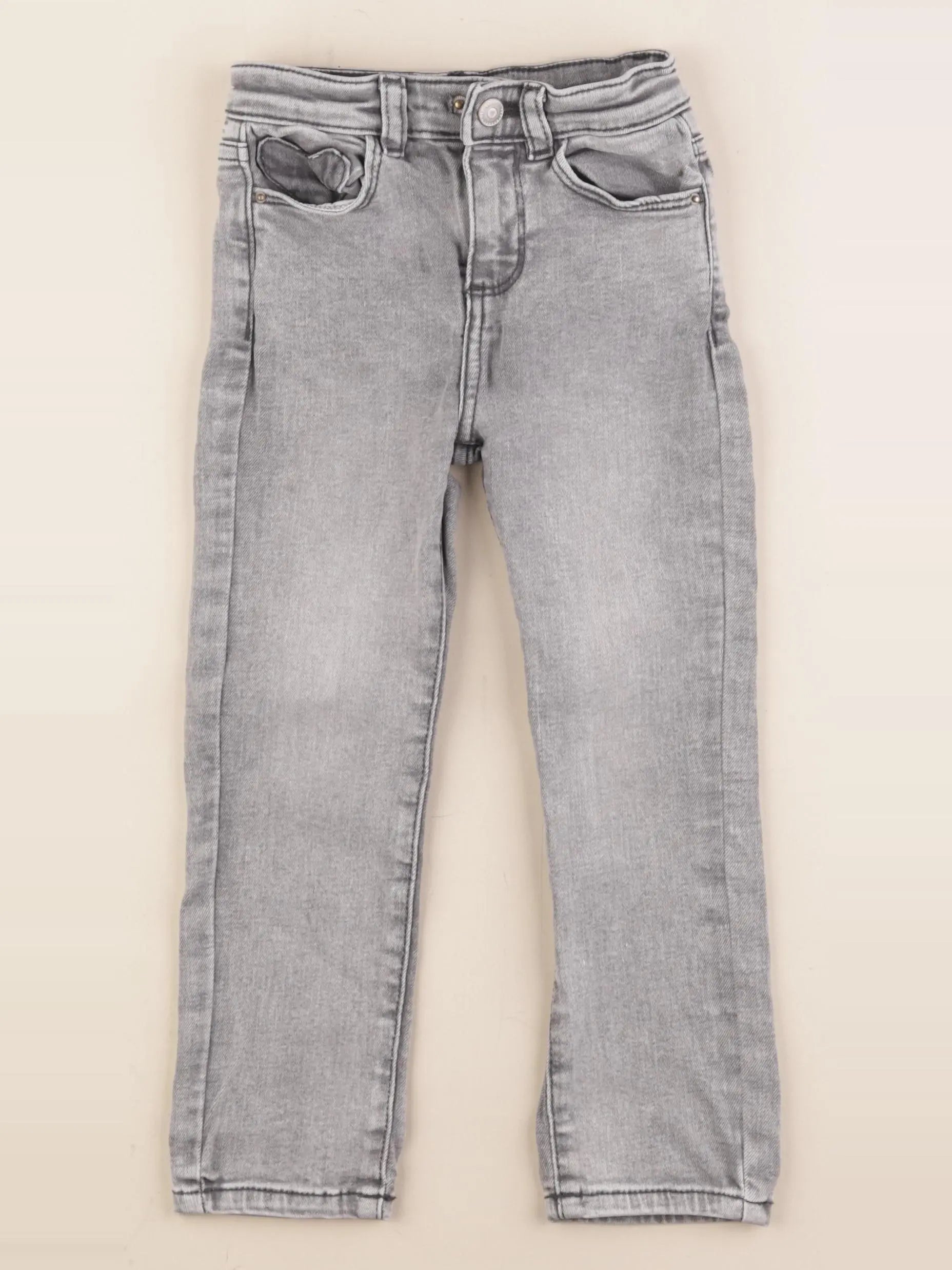 Vertbaudet - jean gris - 4 ans