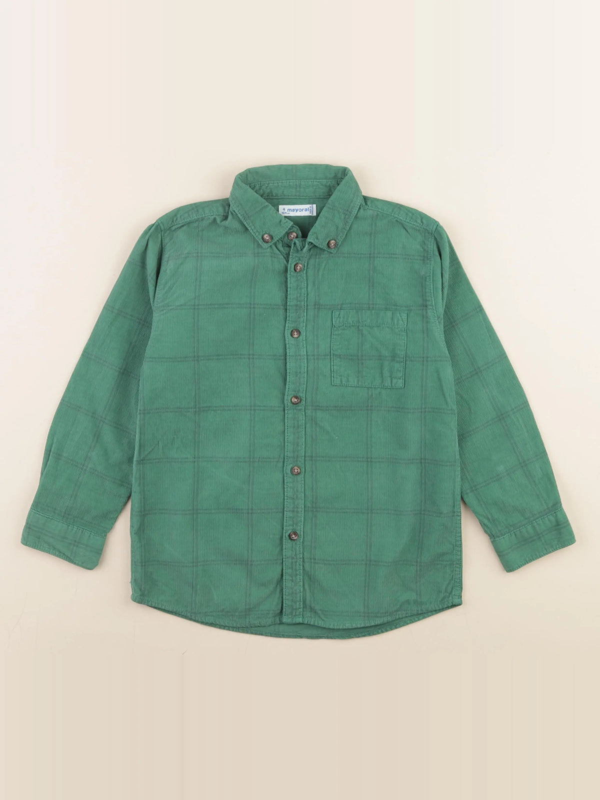 Mayoral - chemise vert - 4 ans