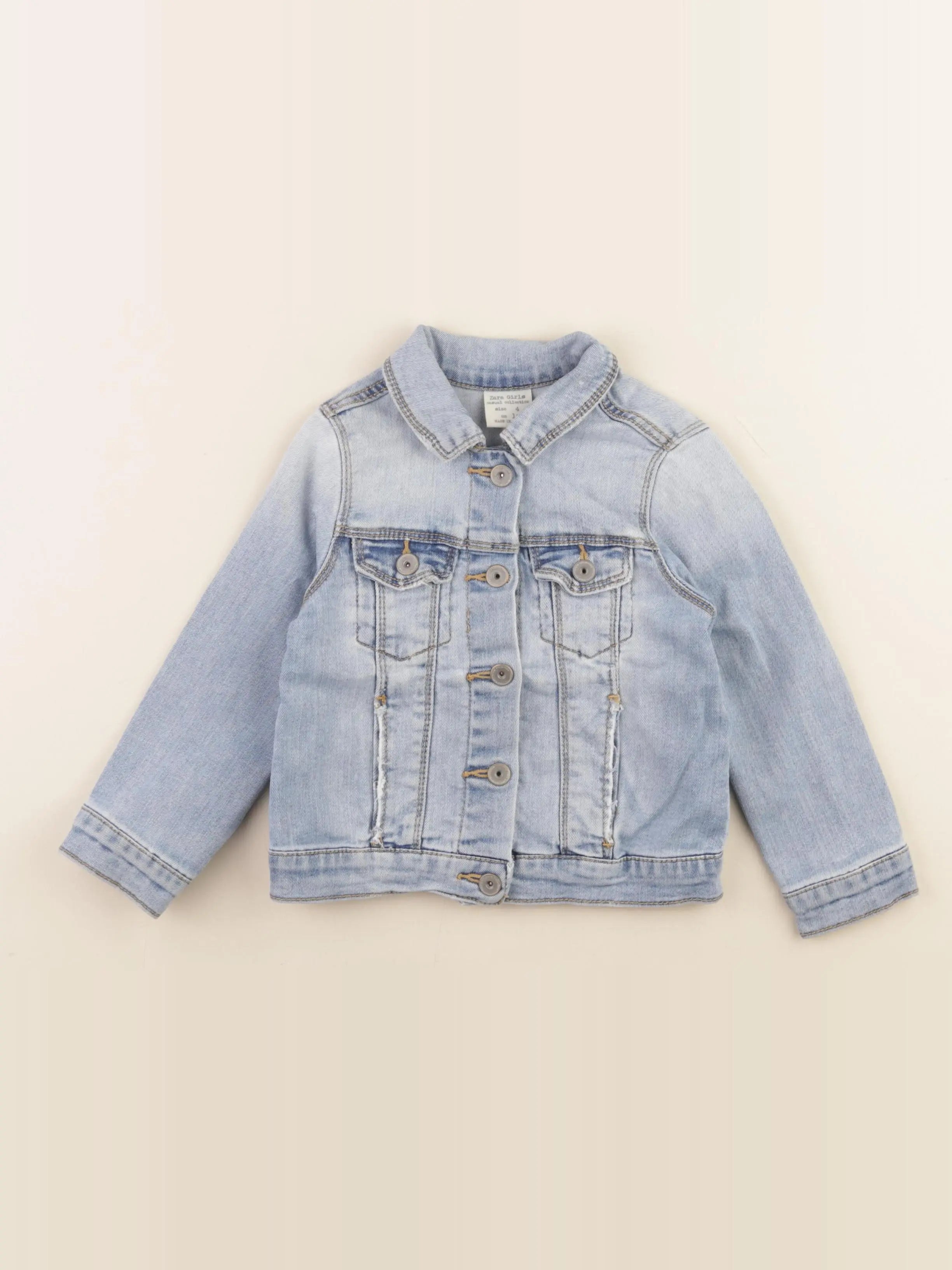 Zara - veste bleu - 4 ans