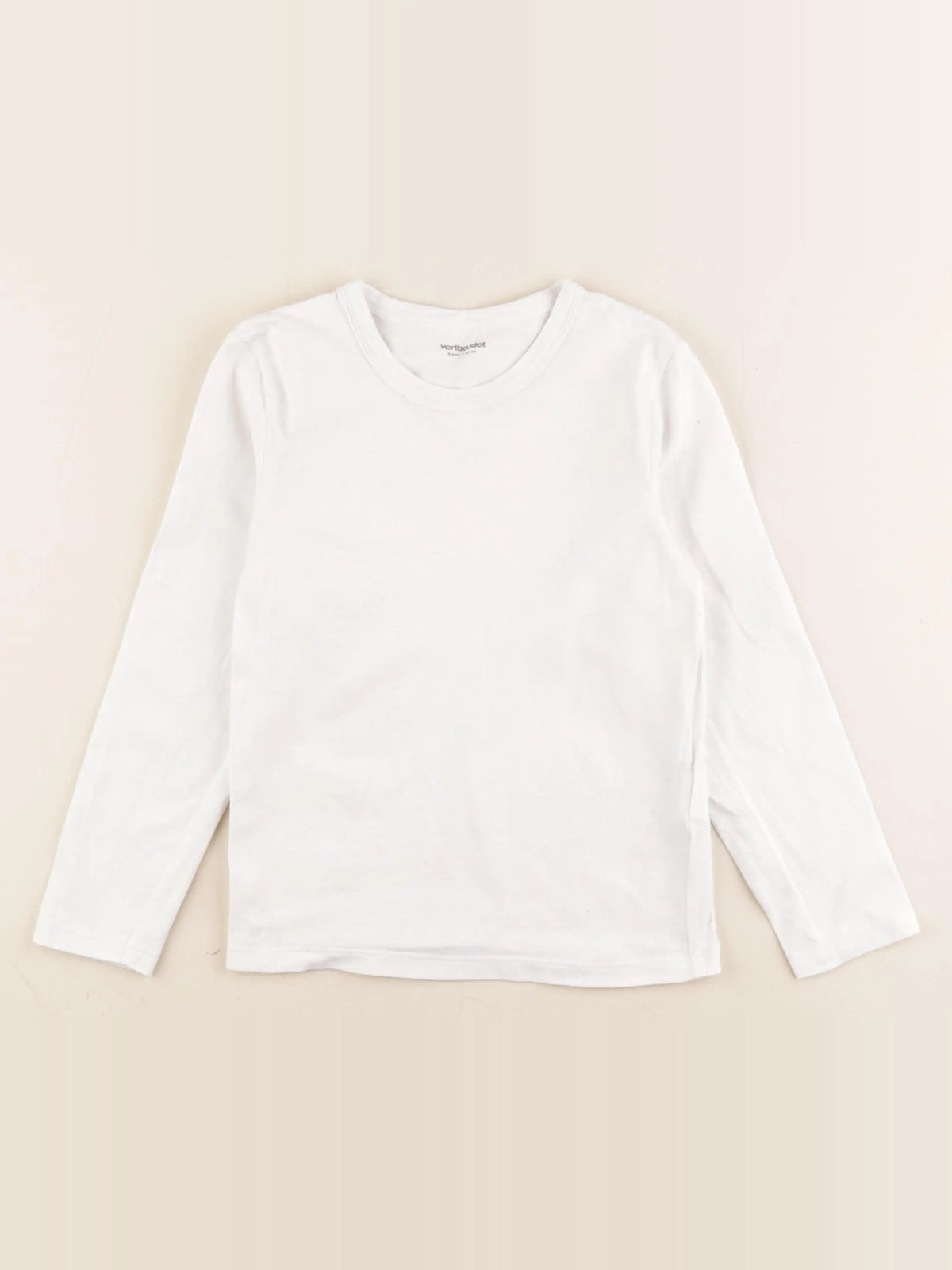 Vertbaudet - maillot de corps blanc - 6 ans