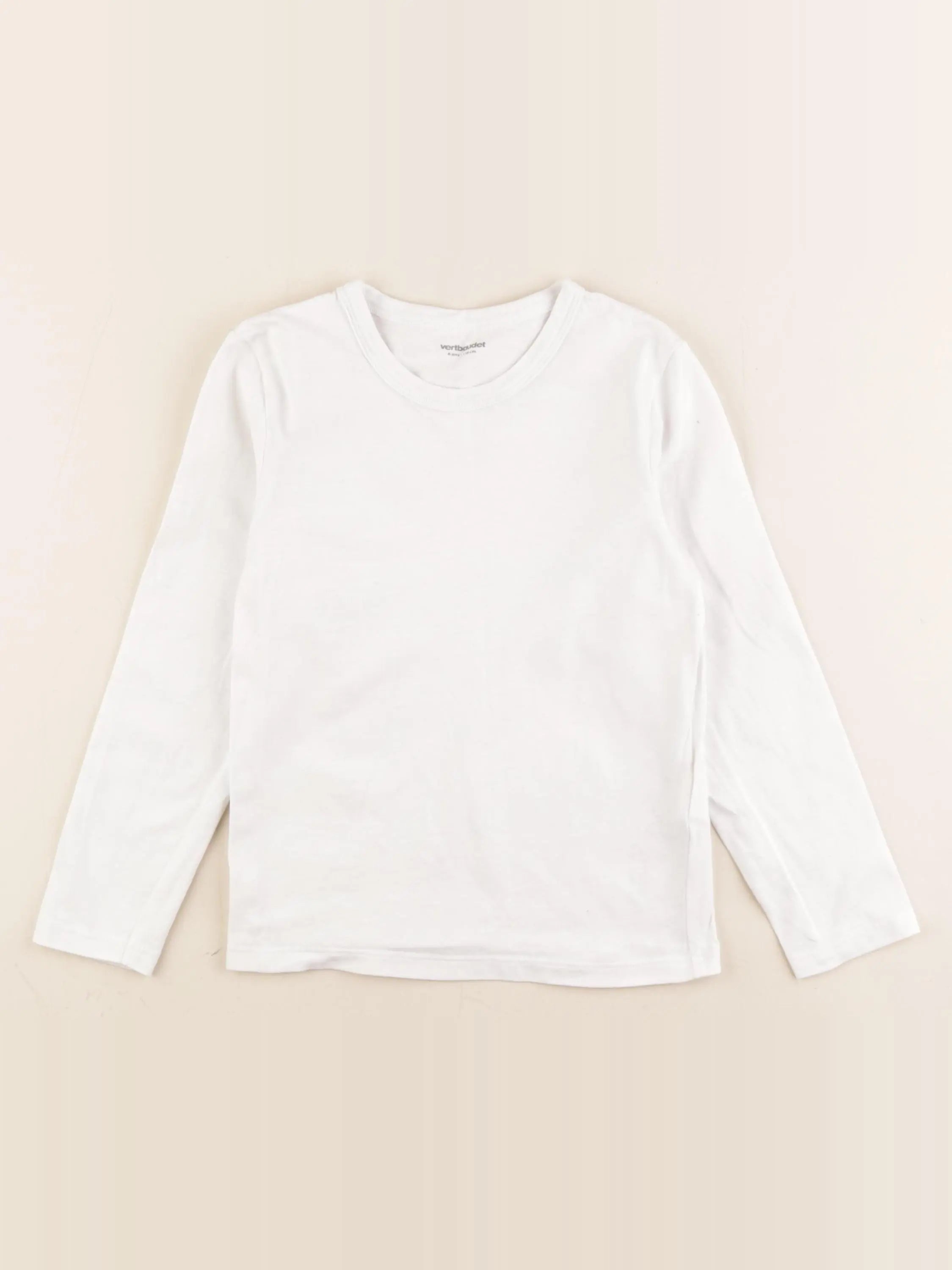 Vertbaudet - maillot de corps blanc - 6 ans
