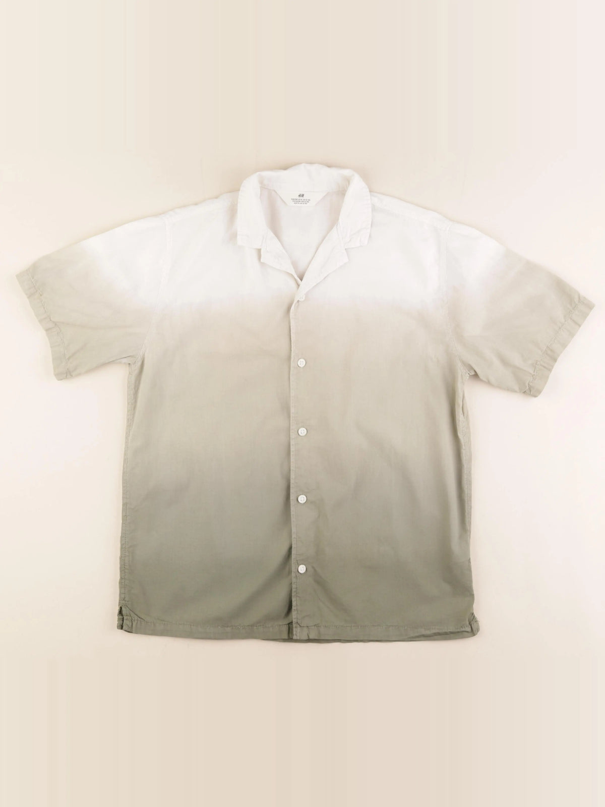 H&M - chemise vert - 12/13 ans