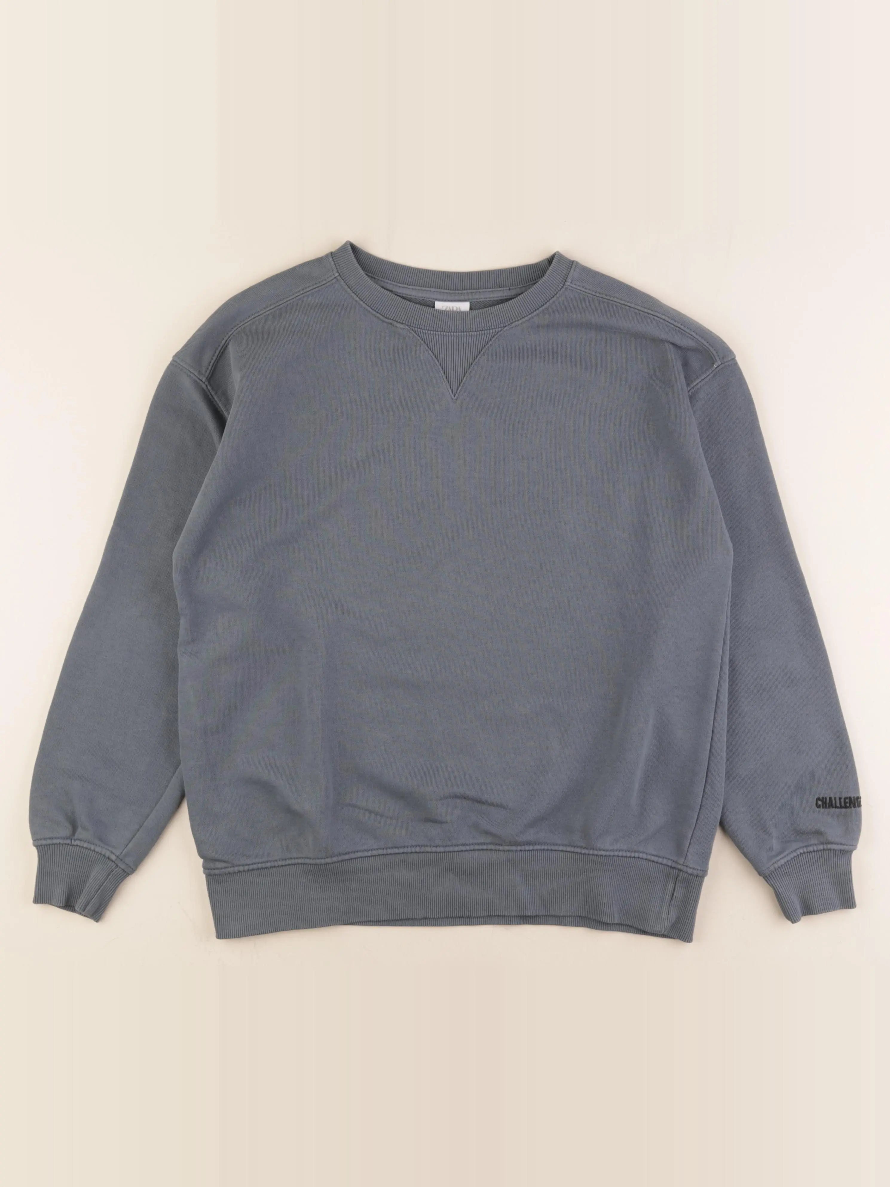 Zara - sweat bleu - 11/12 ans