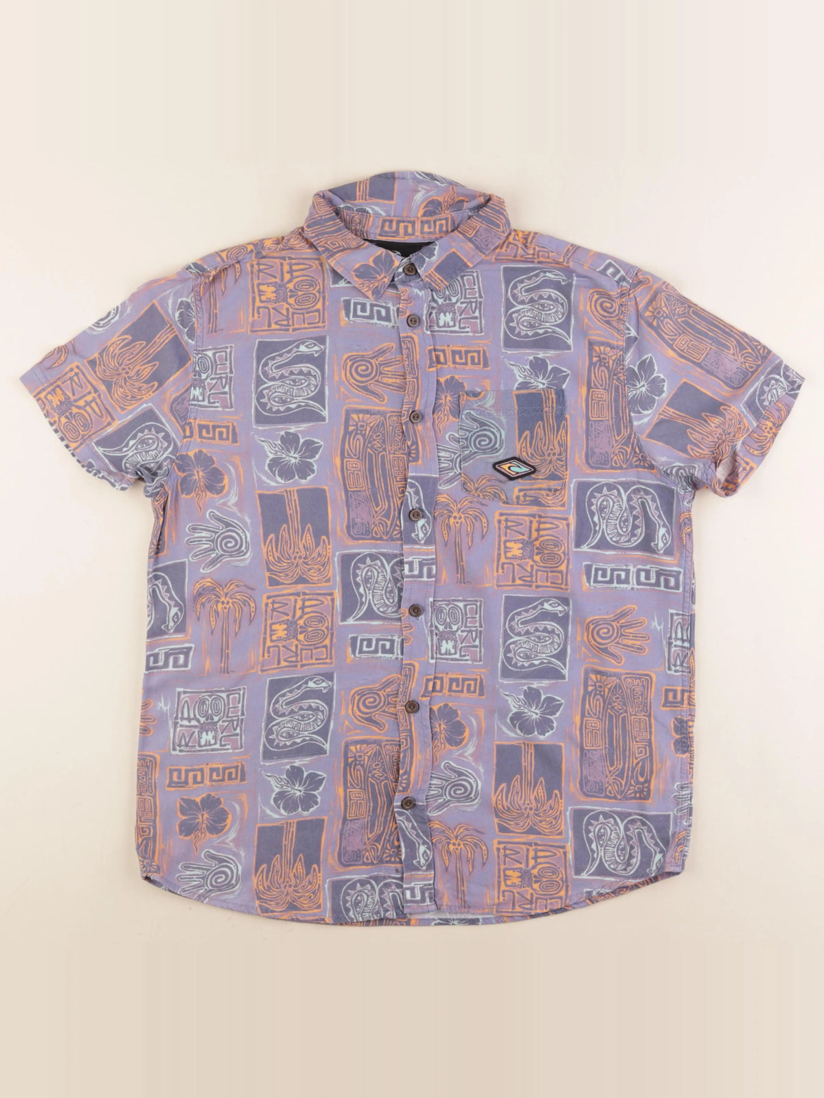 Rip curl - chemise violet - 14 ans