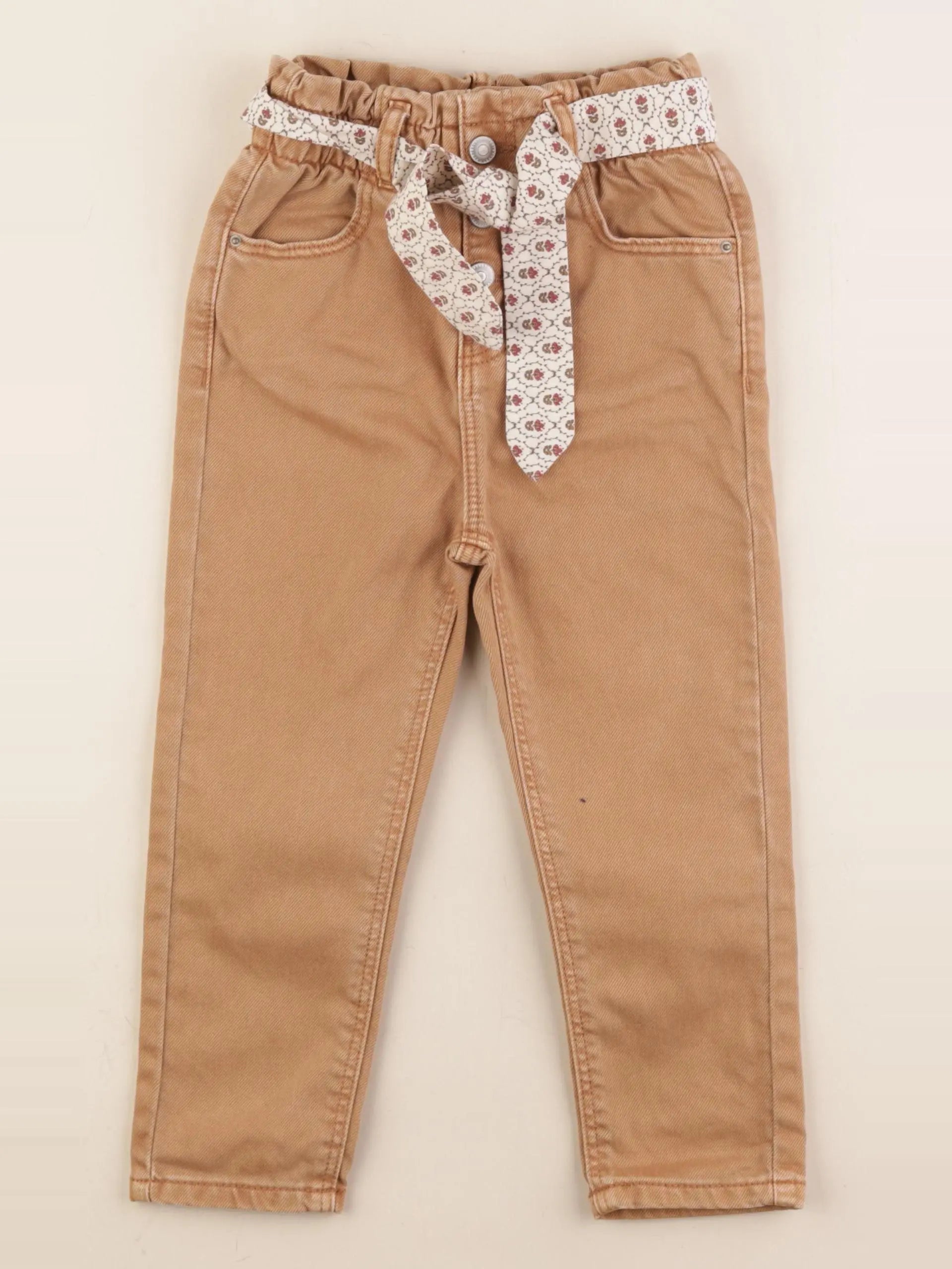 Vertbaudet - jean marron - 4 ans