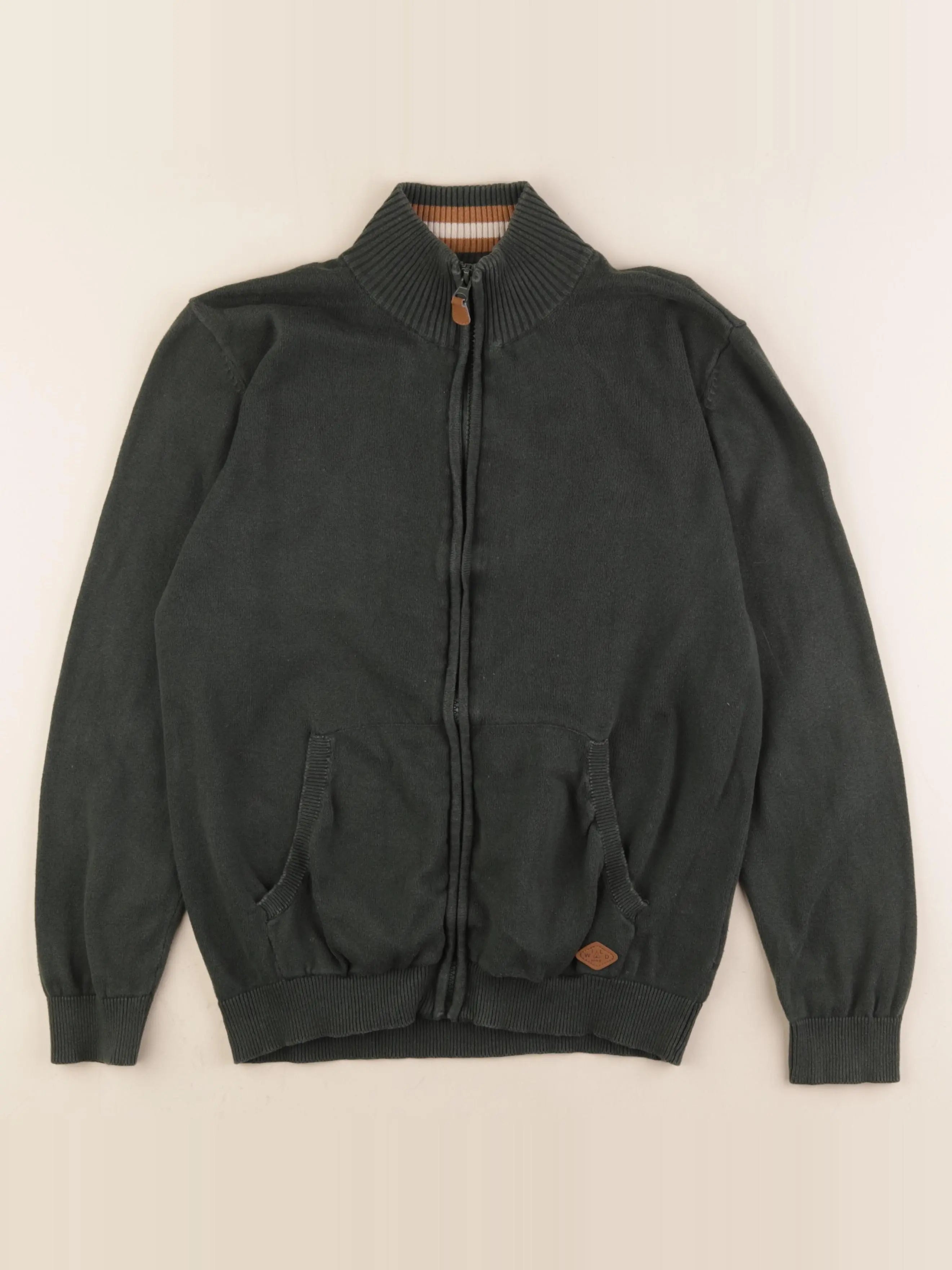 Vertbaudet - gilet vert - 14 ans