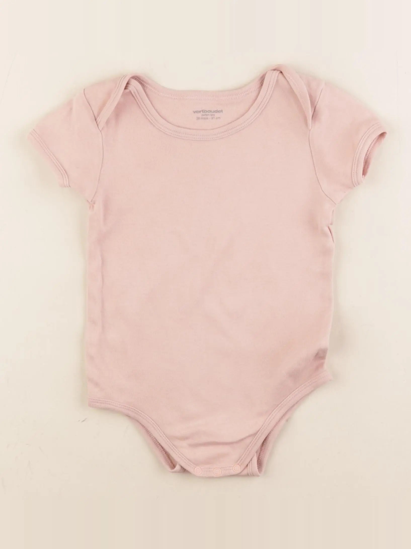 Vertbaudet - body rose - 36 mois