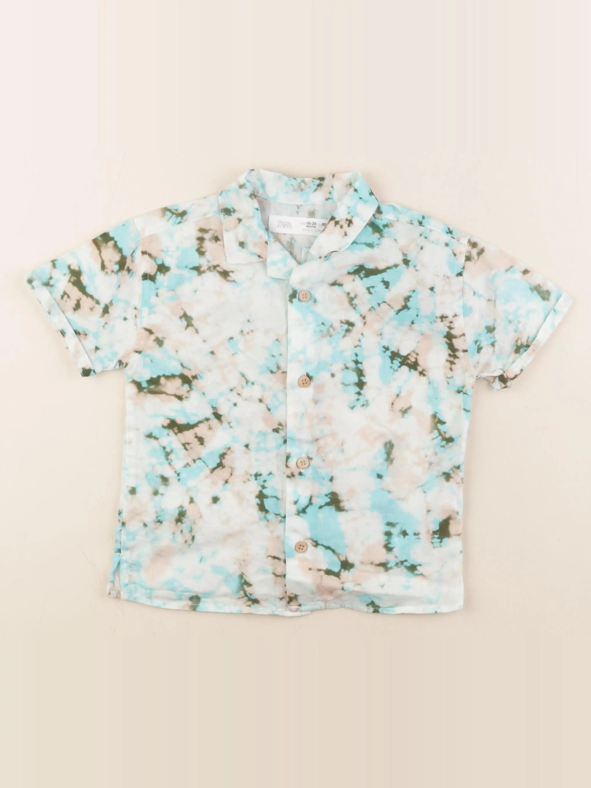 Zara - chemise multicolore - 18/24 mois