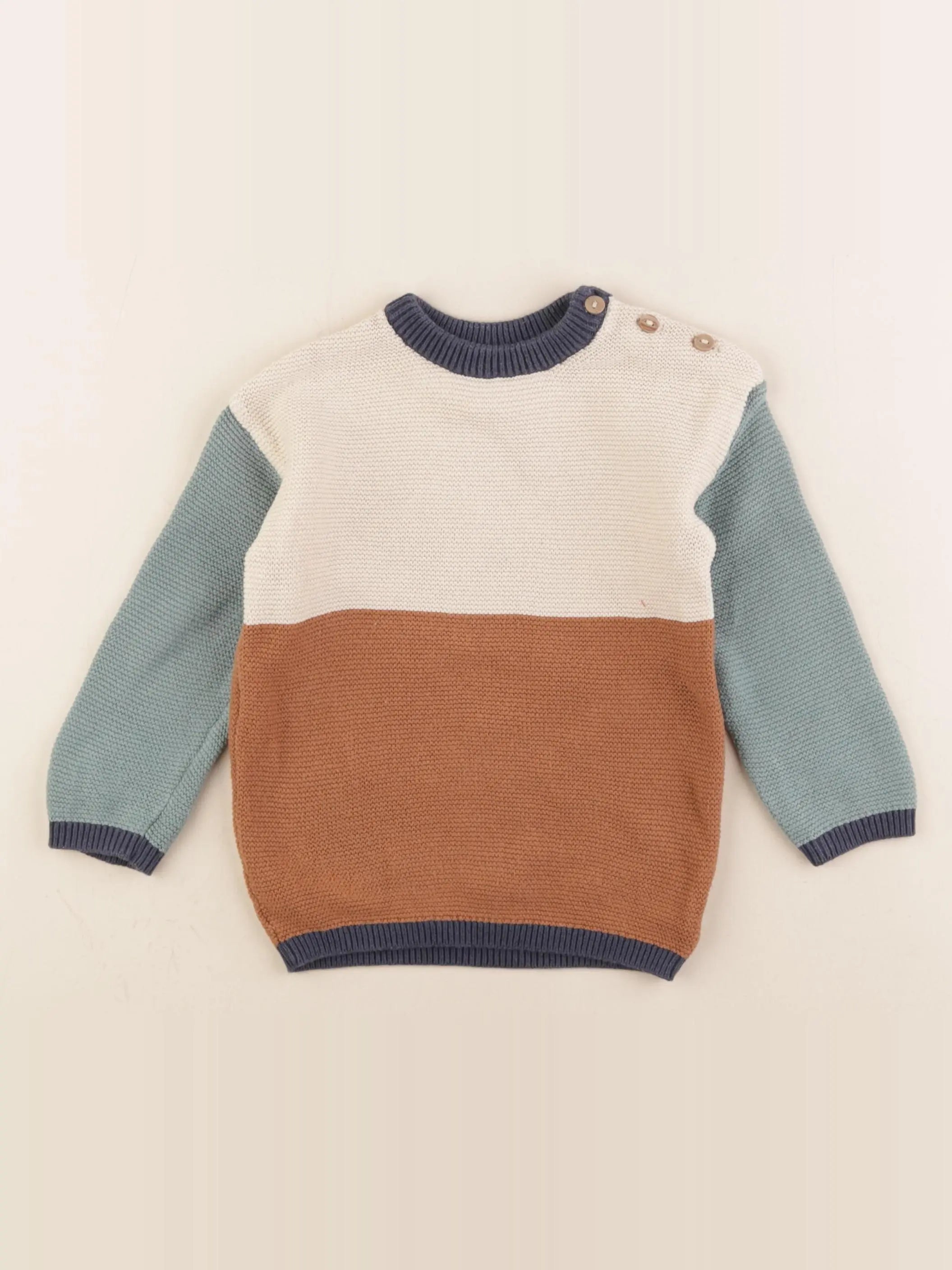 H&M - pull multicolore - 12/18 mois