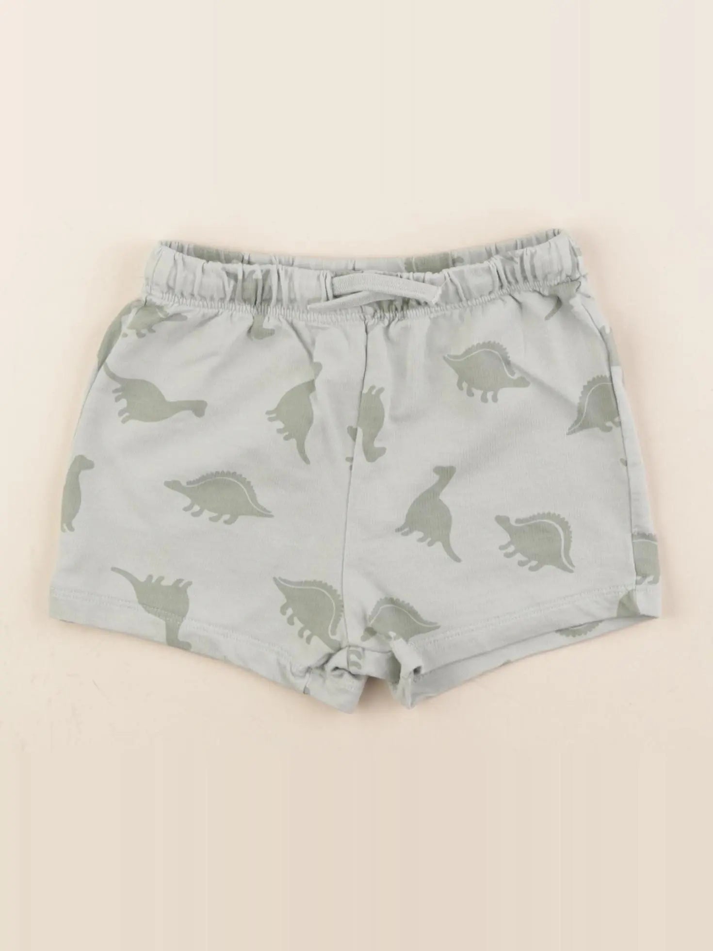 H&M - short vert - 12/18 mois