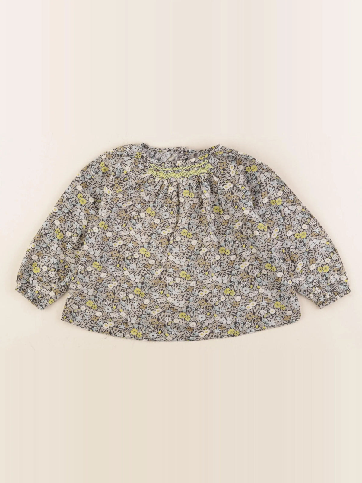 Jacadi - blouse liberty multicolore - 18 mois