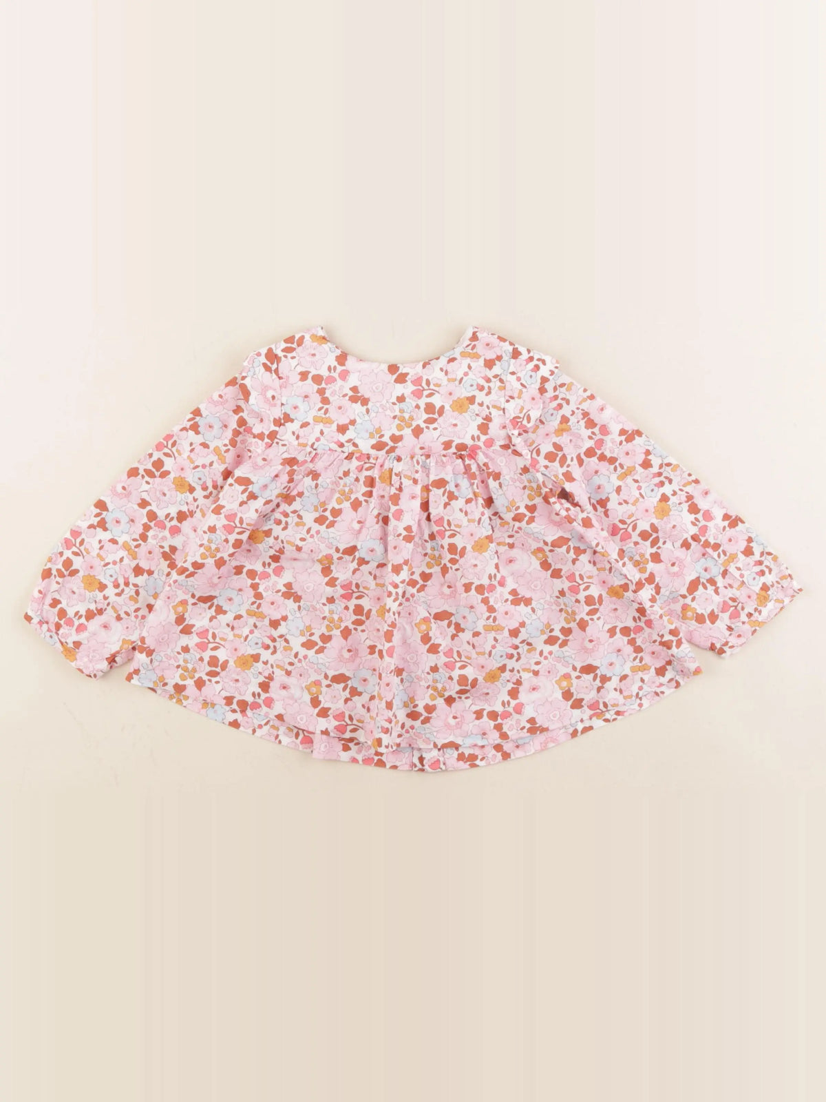 Jacadi - blouse liberty multicolore - 18 mois