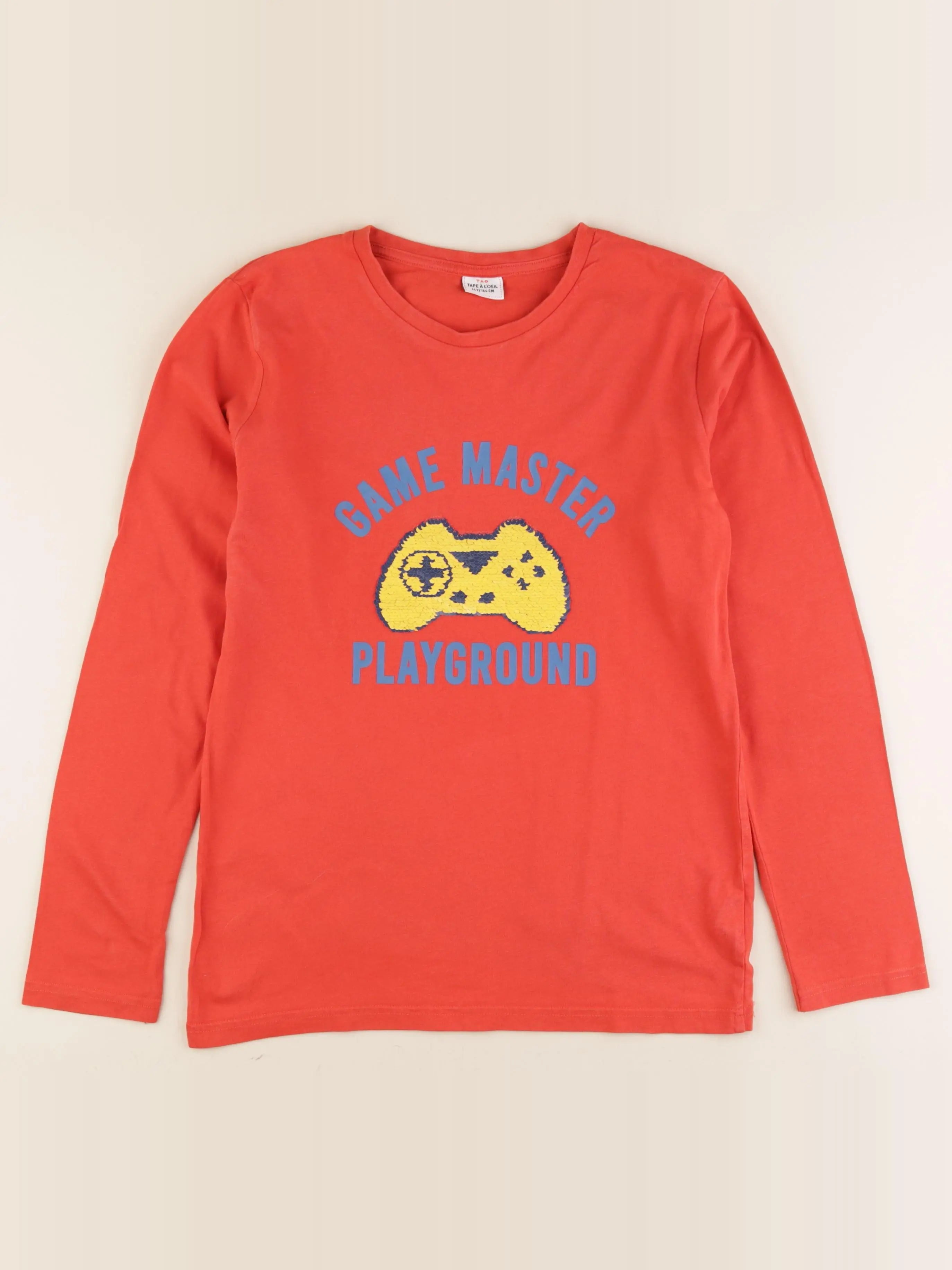 Tape à l'oeil - tee-shirt rouge - 14 ans