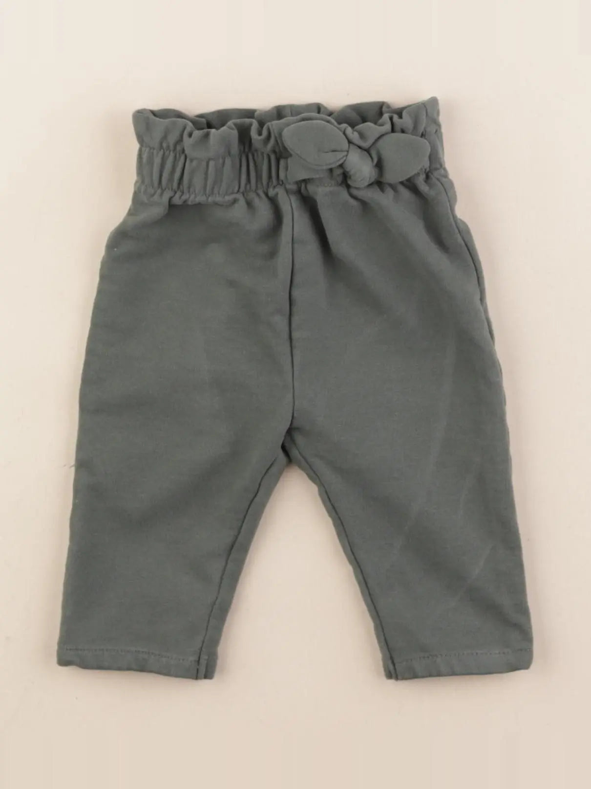 Vertbaudet - pantalon vert - 3 mois